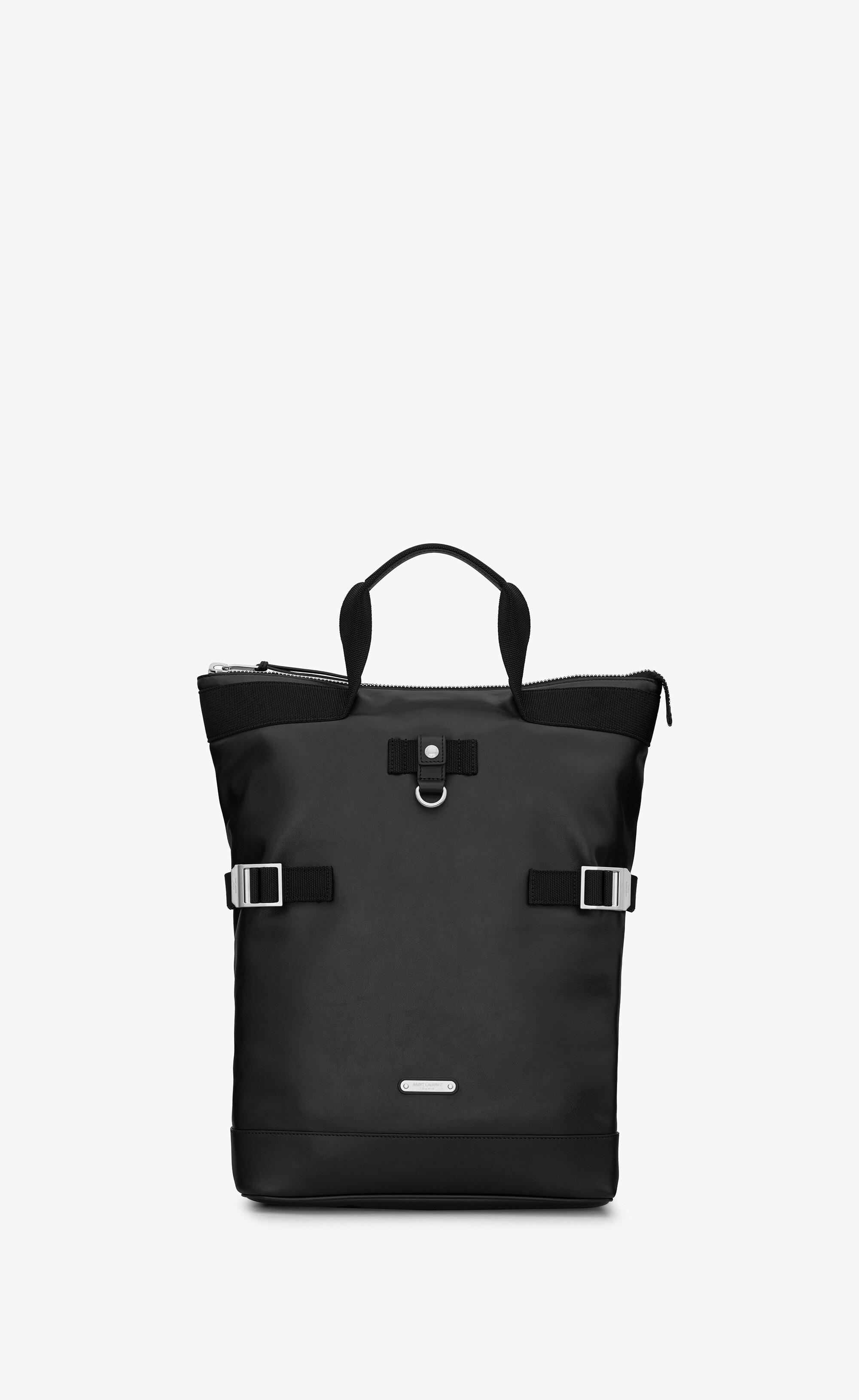 rivington race convertible backpack in leather - 1