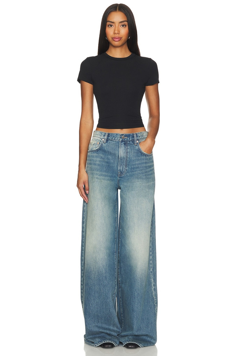 Luna Mid Rise Baggy Wide Leg 5