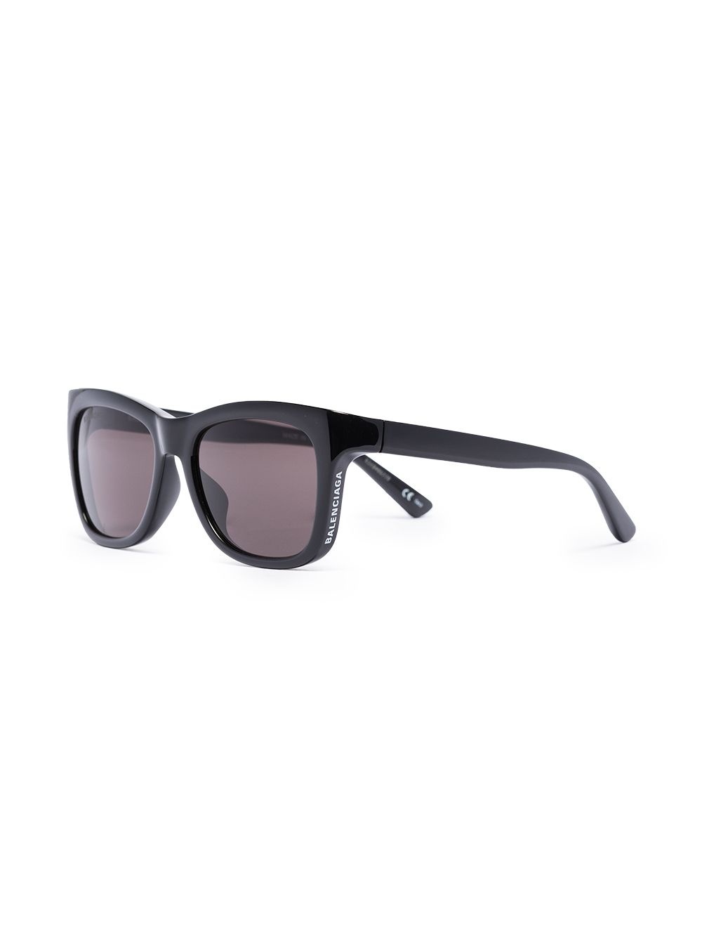 square-frame logo print sunglasses - 3