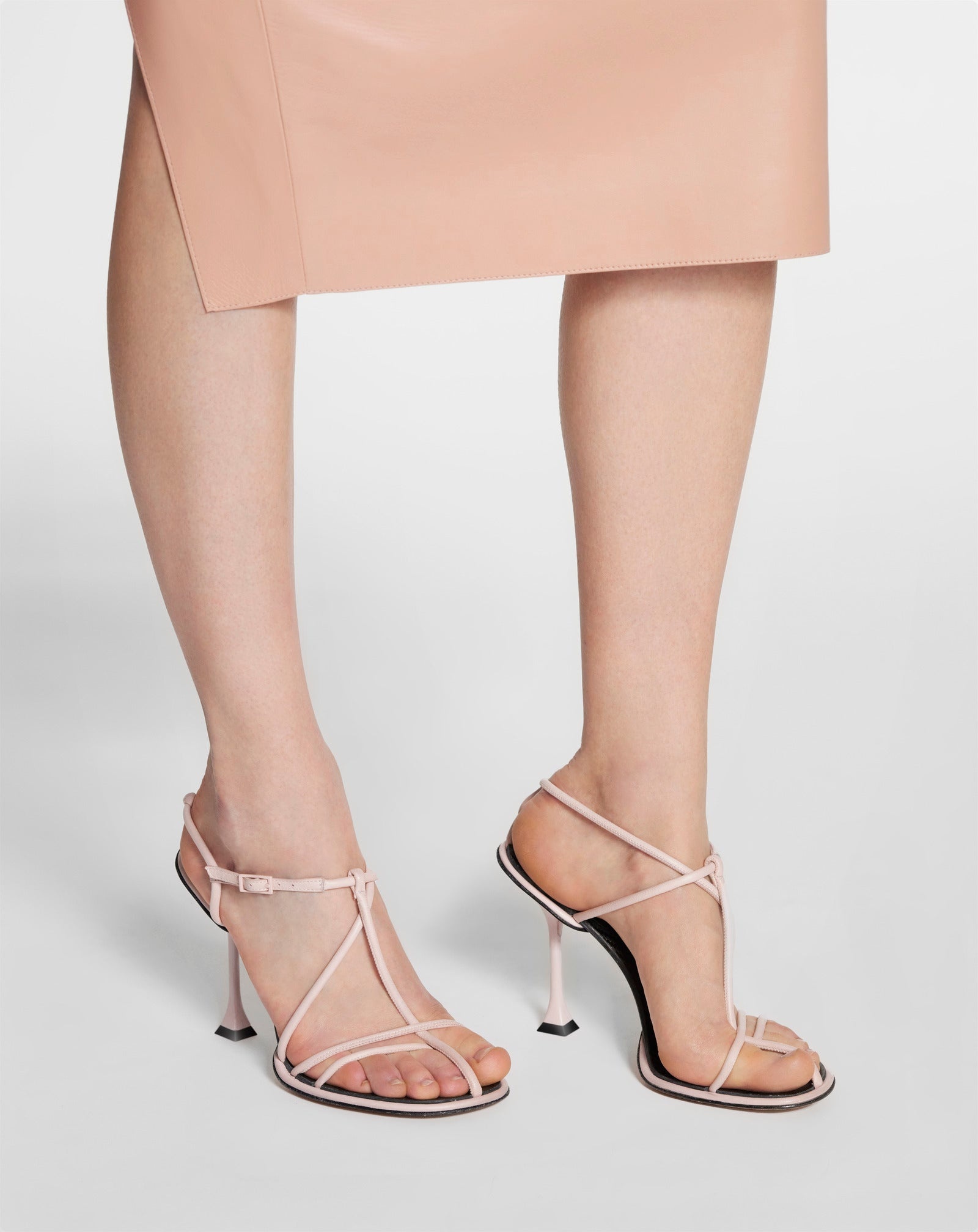 STRAPLIGHT LEATHER SANDALS - 3
