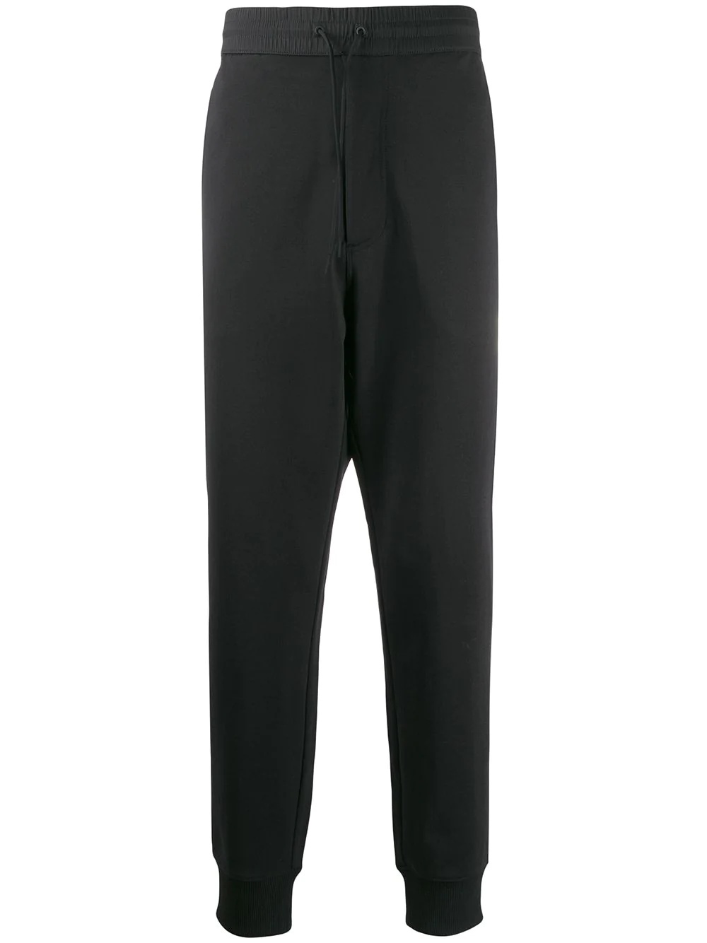 fitted tapered leg trousers - 1