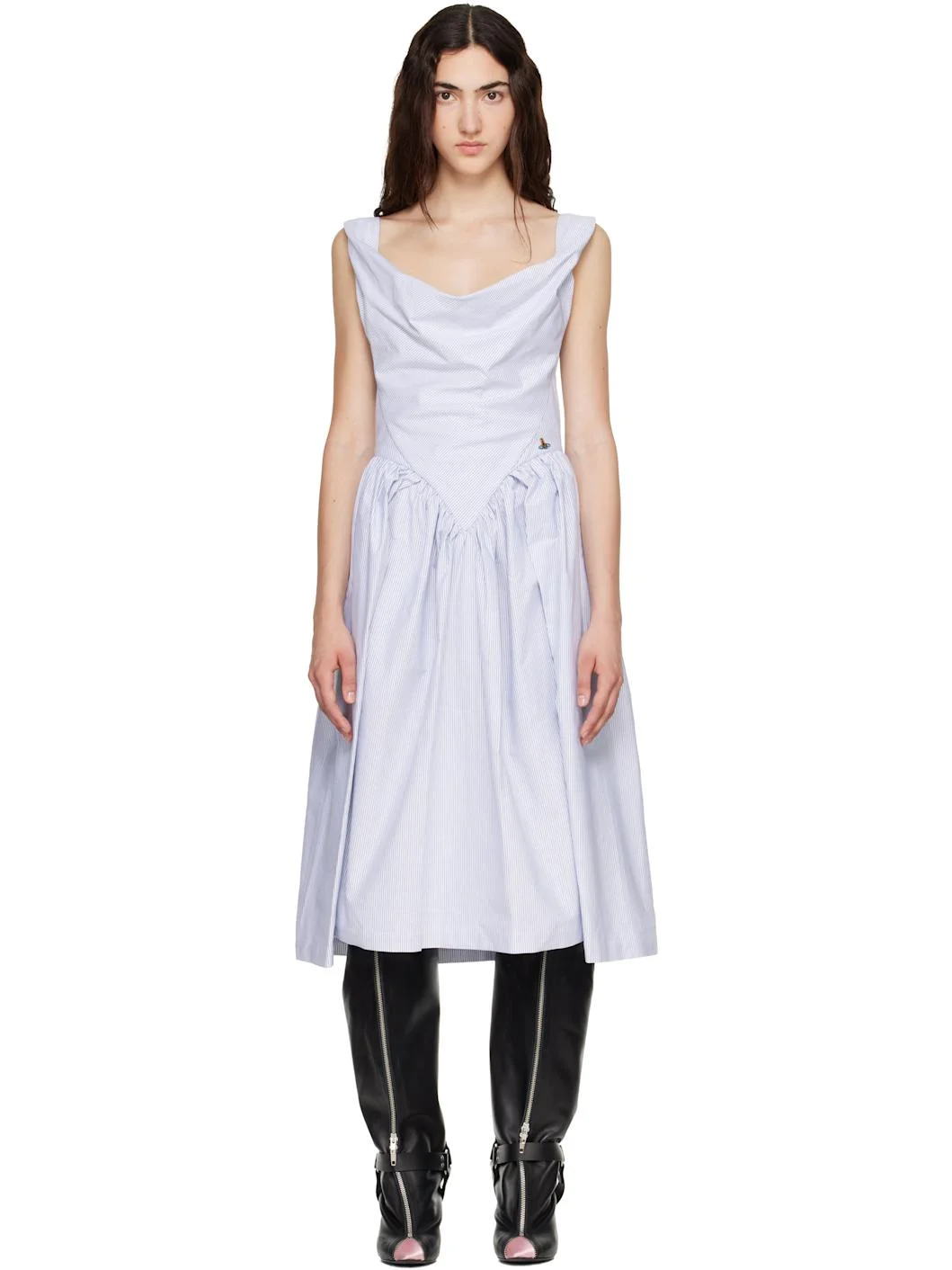 Blue Sunday Midi Dress - 1