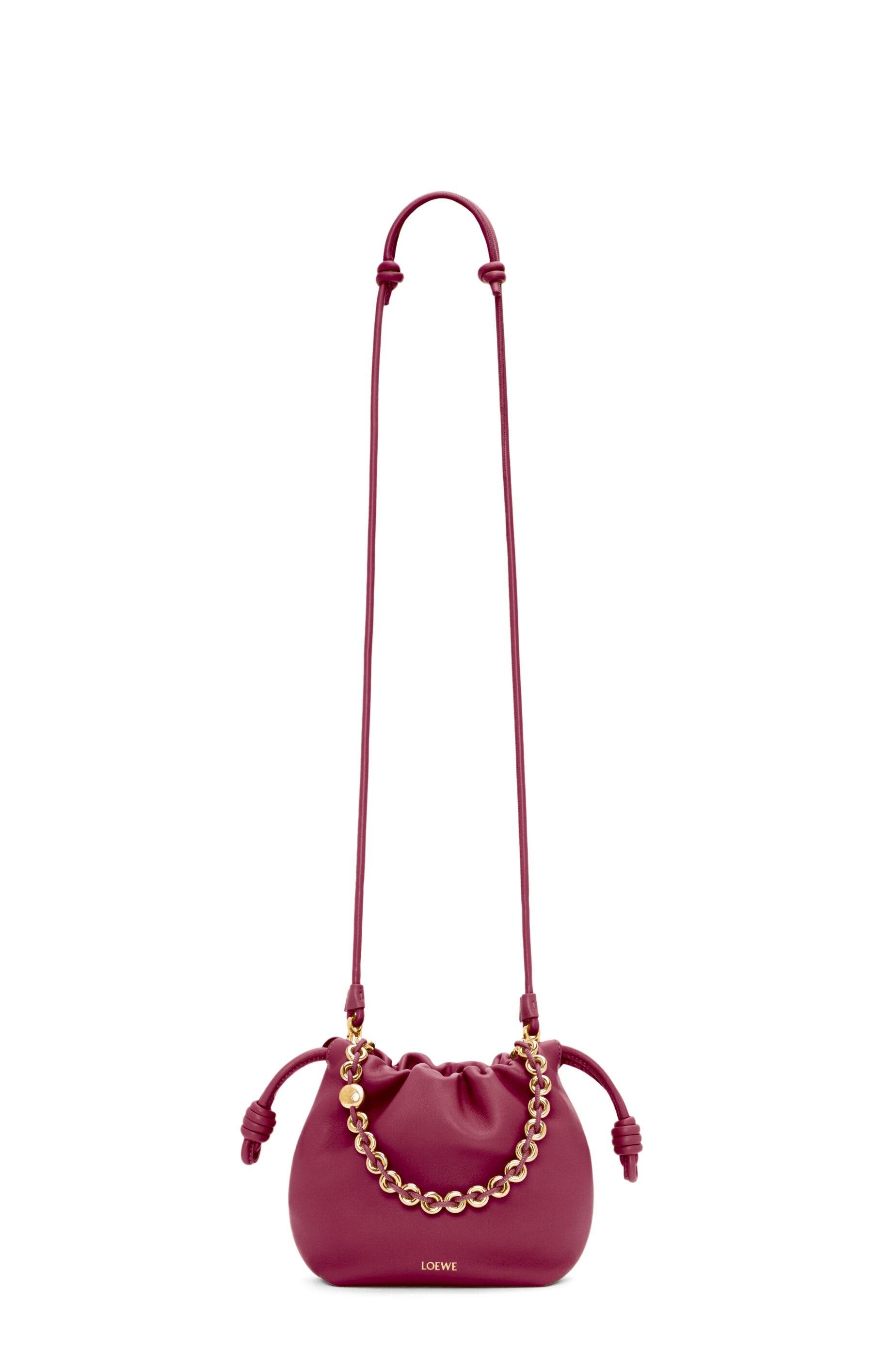 Mini Flamenco Purse bag in mellow nappa lambskin - 9