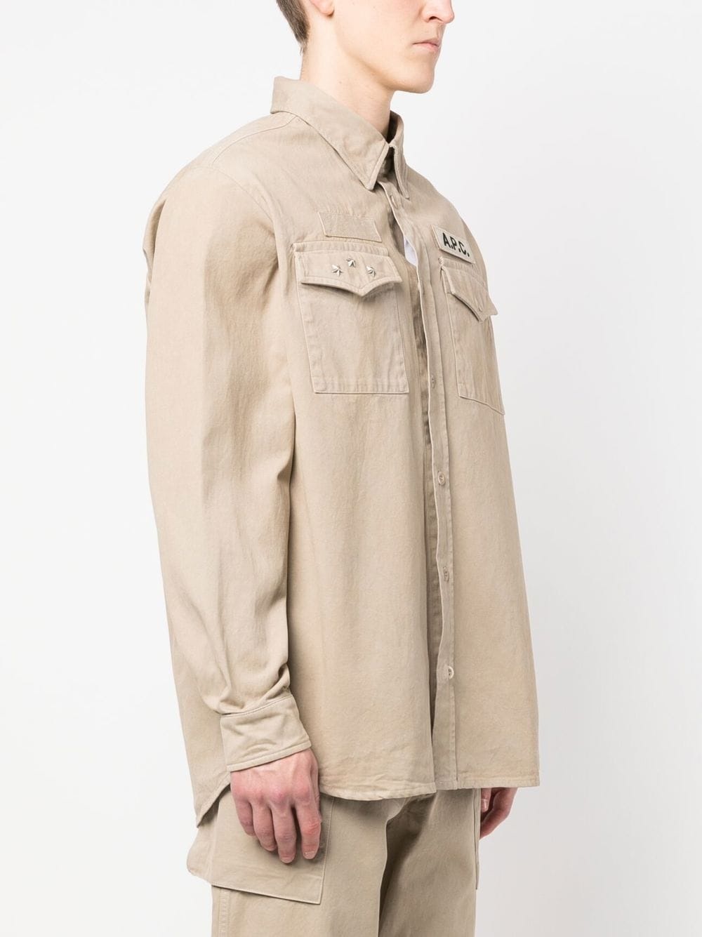 military cotton shirt - 4