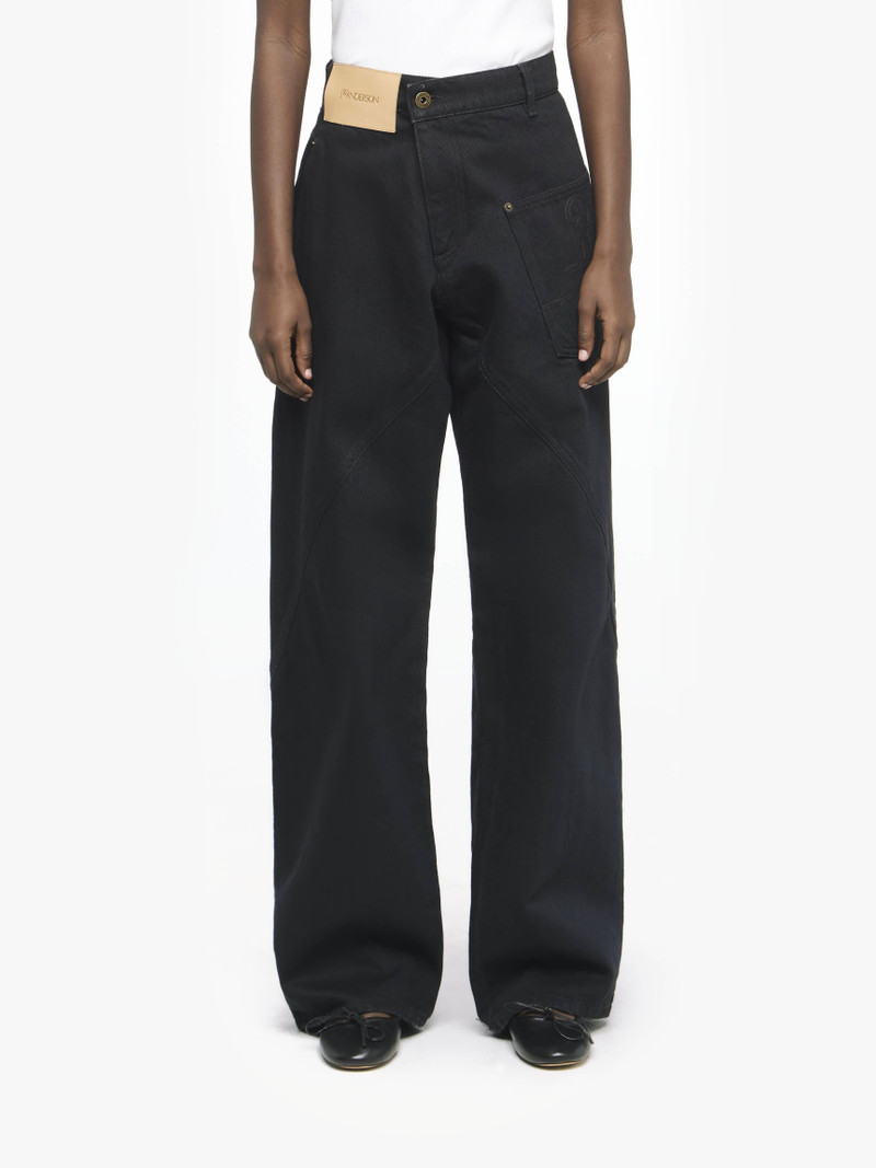 JW Anderson TWISTED WORKWEAR DENIM JEANS outlook