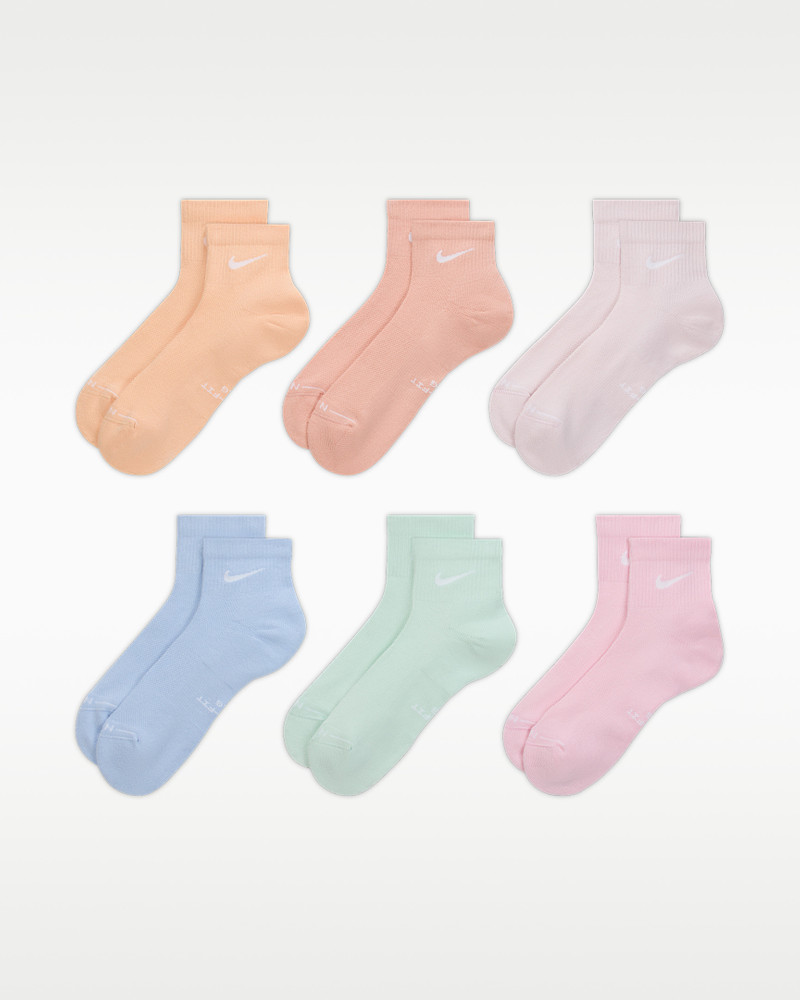 Nike Nike Everyday Elevated Ankle Socks (6 Pairs) outlook