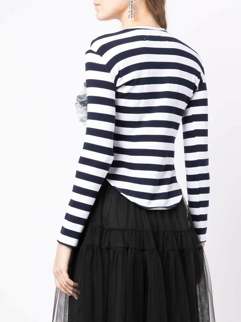 ruffle striped top 4