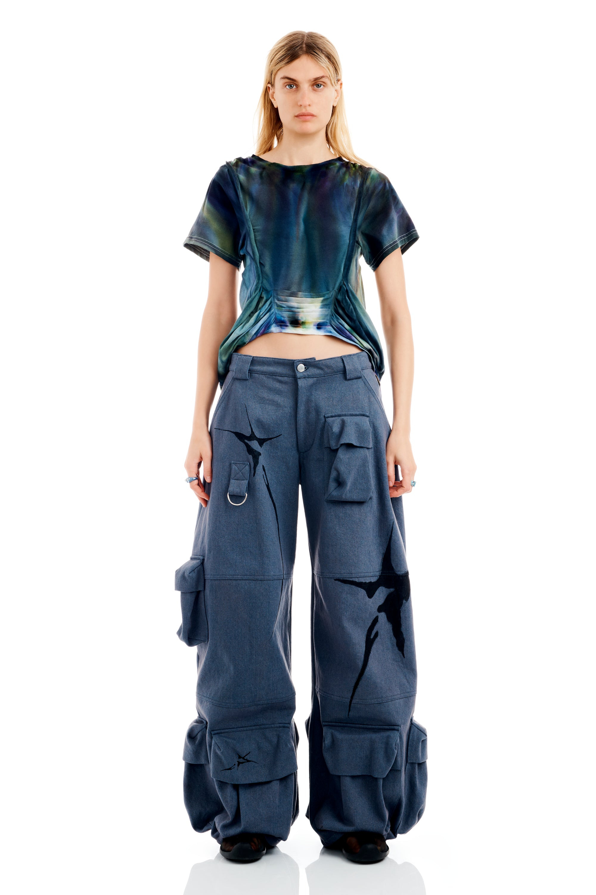 DEEP ICE HAZEL TEE - 2