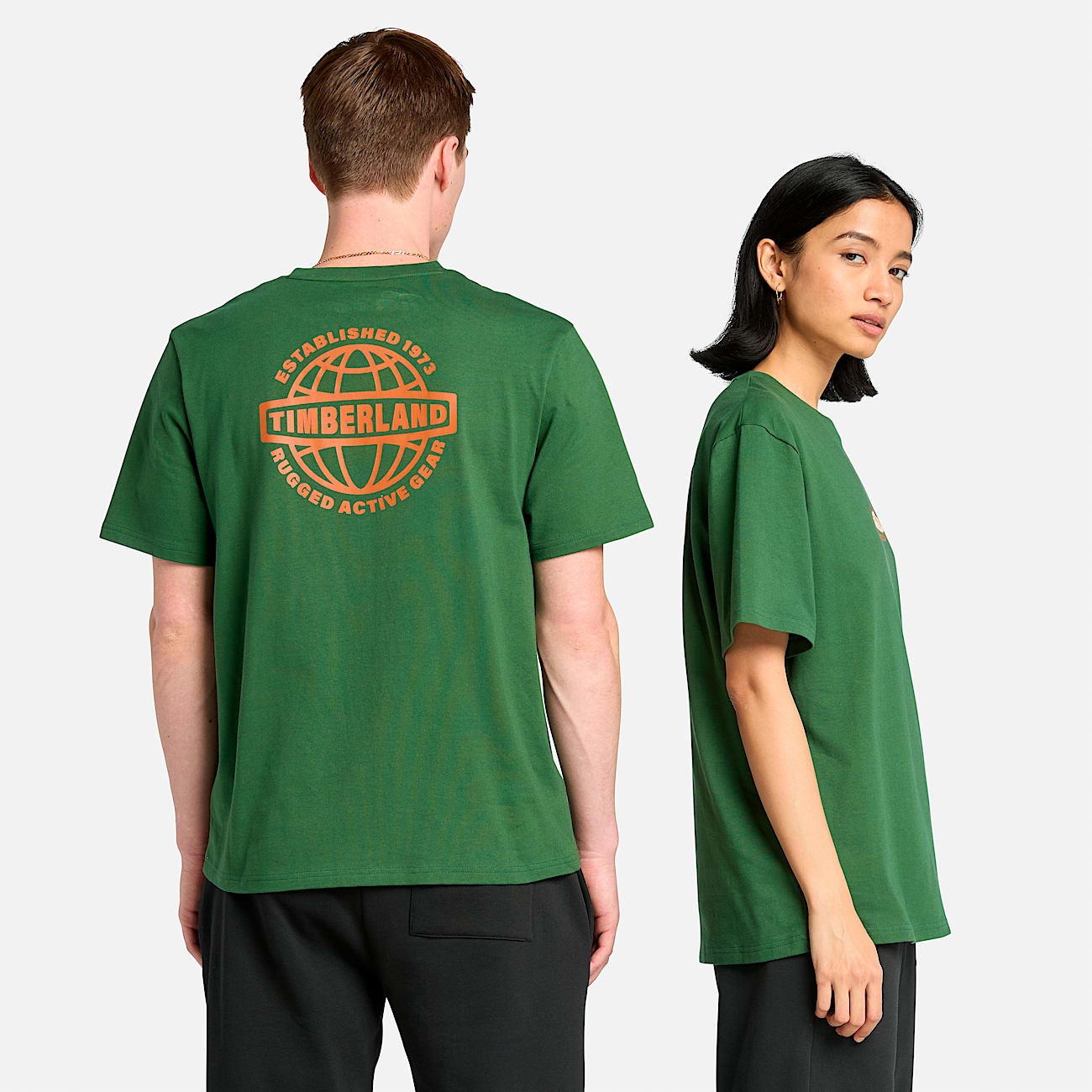 Short Sleeve Front And Back Graphic T-Shirt - 3