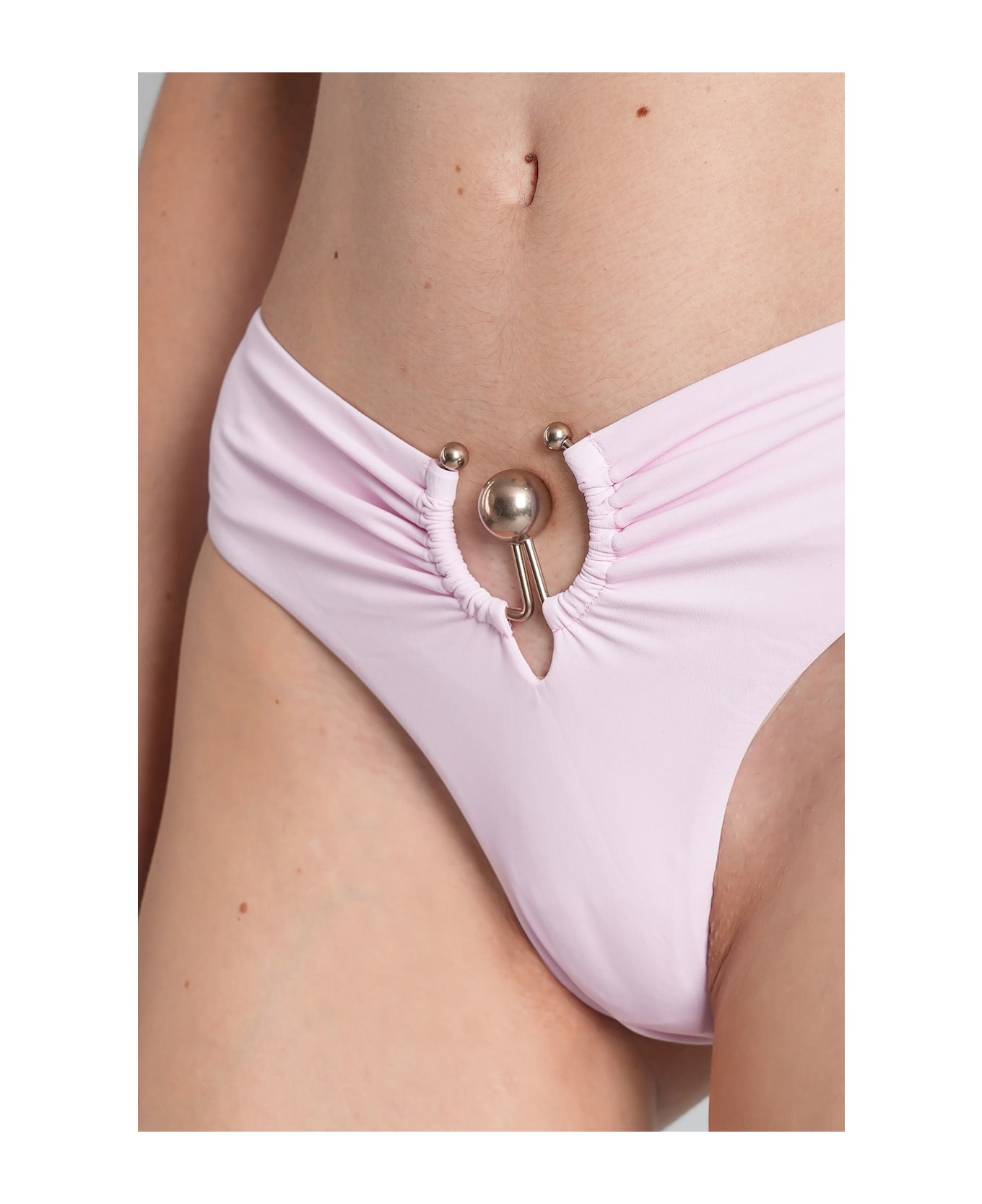 Beachwear In Rose-pink Polyamide - 4