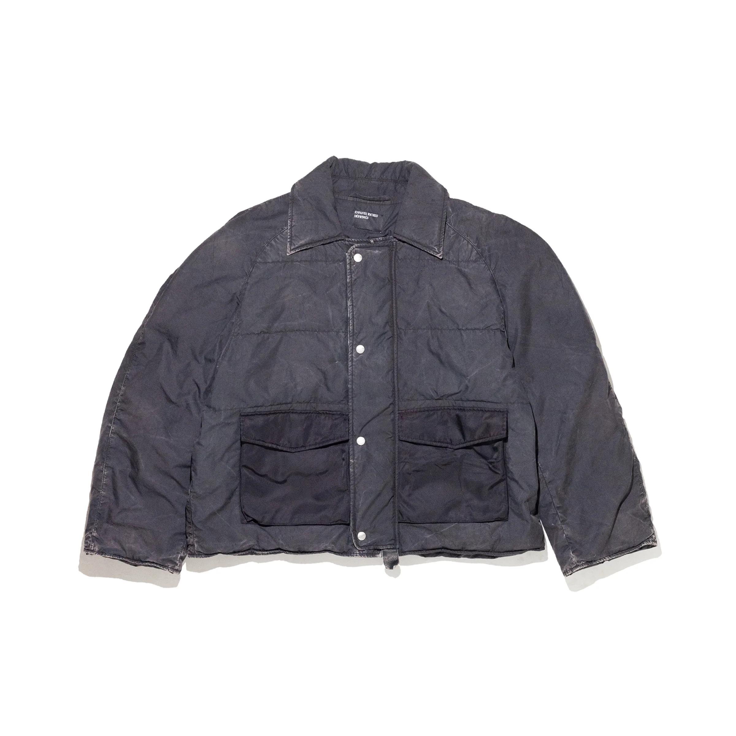 COLLARED MILITARY PUFFER - 1