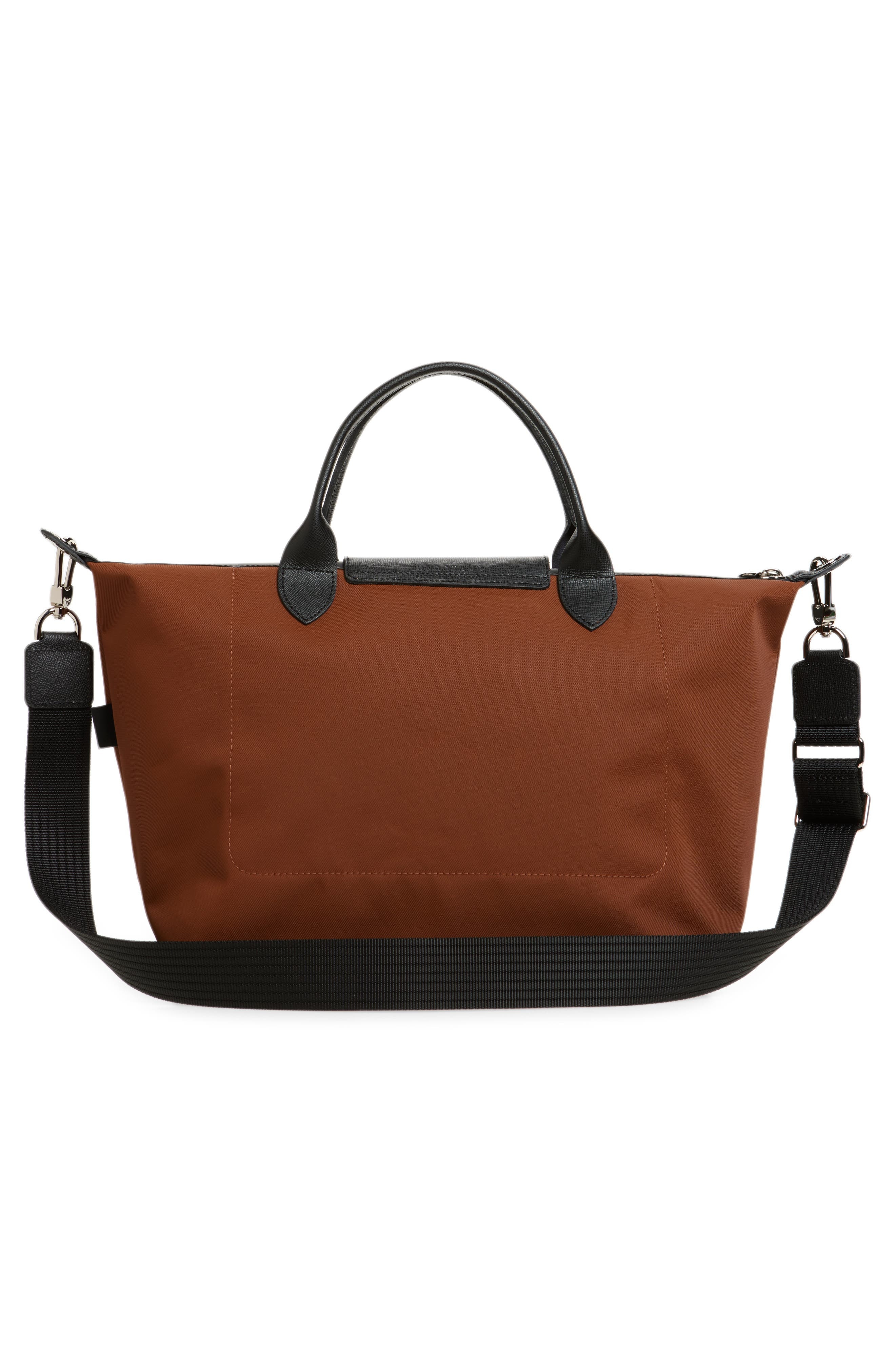 Longchamp Large Le Pliage Energy Recycled Canvas Hobo Bag in Chocolate at Nordstrom - 4