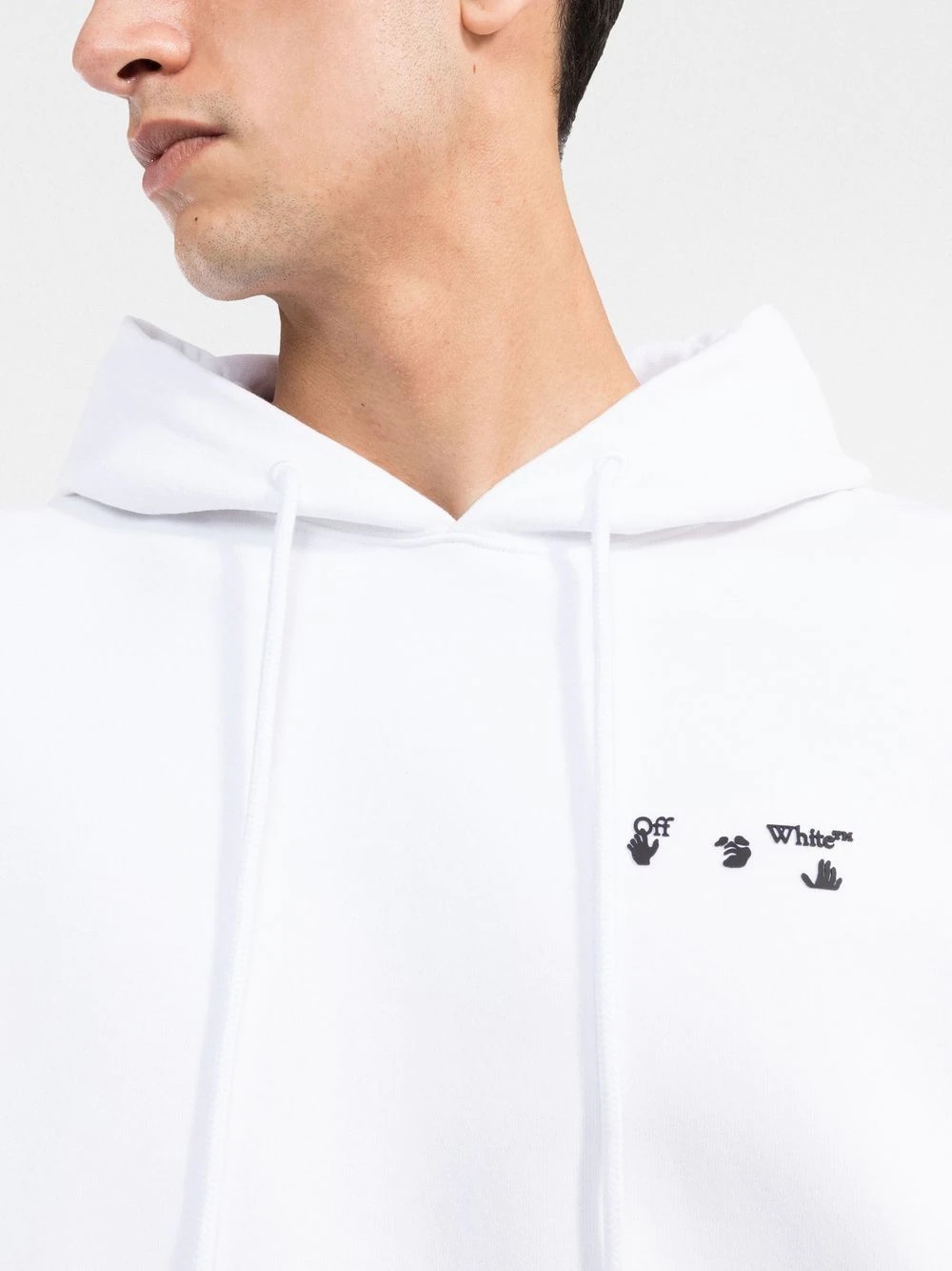 logo-print hoodie - 5