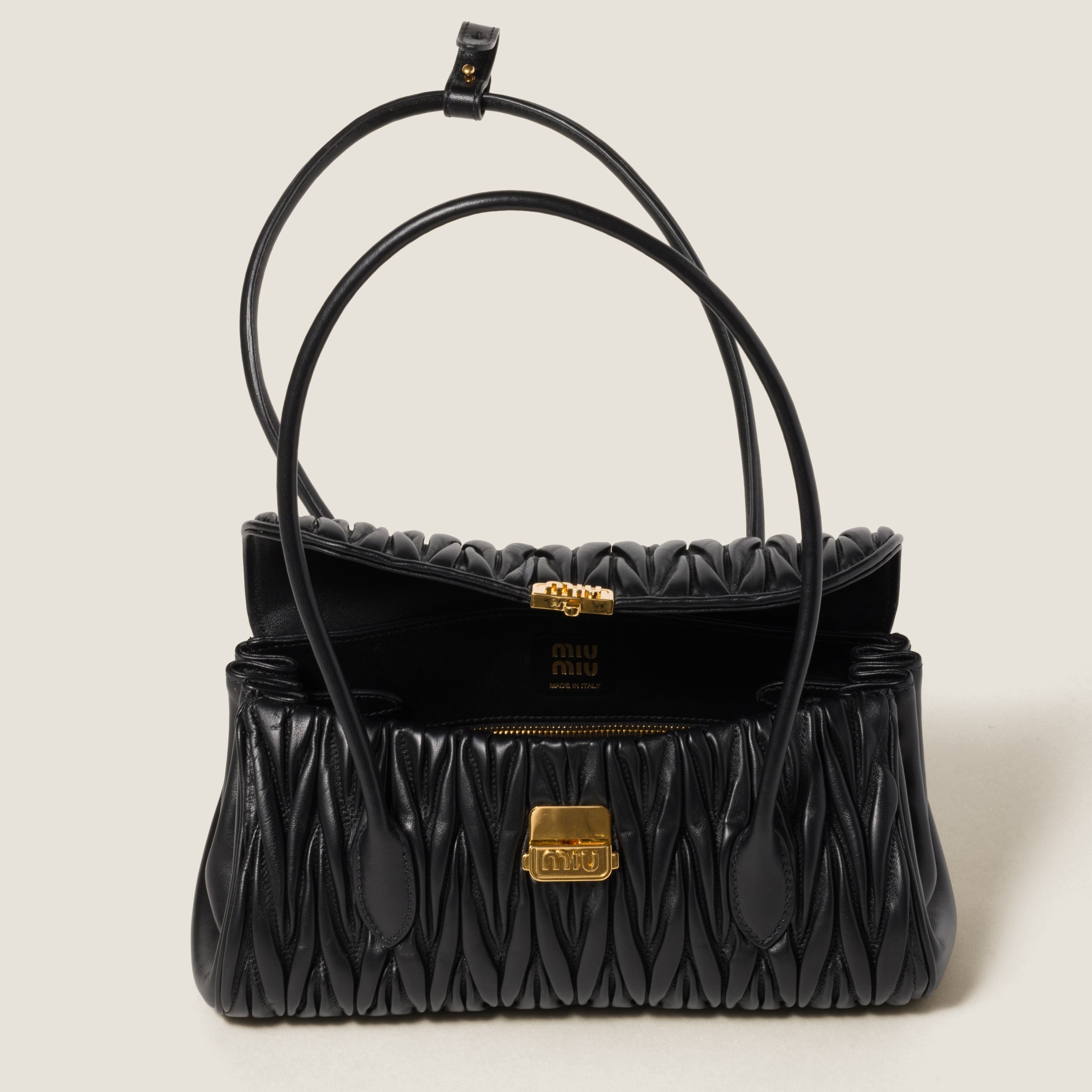 Matelassé nappa leather shoulder bag - 6