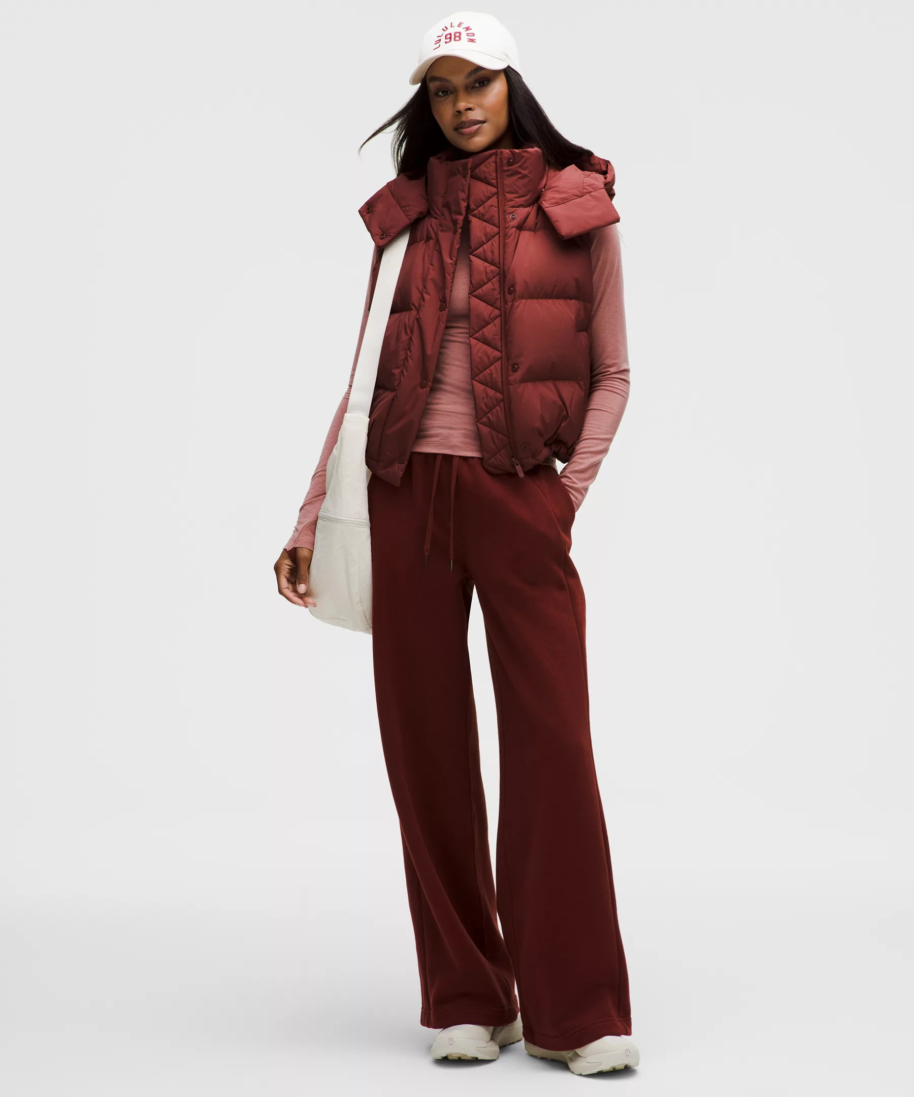 Wunder Puff 600-Down-Fill Cropped Vest - 2