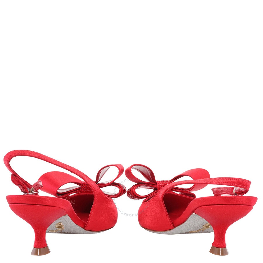 Rene Caovilla Jeweled Arabella 50 SlingBack Pumps - 4