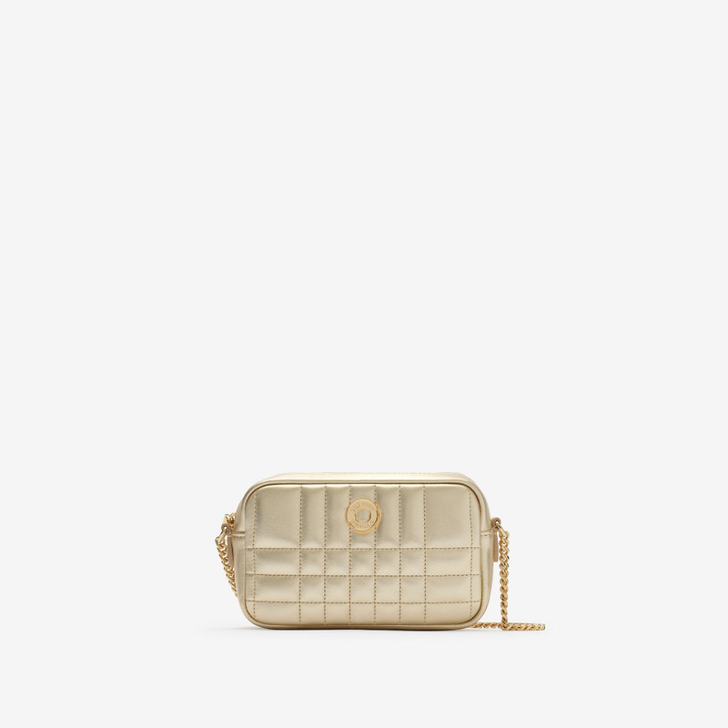 Mini Quilted Leather Camera Bag 1