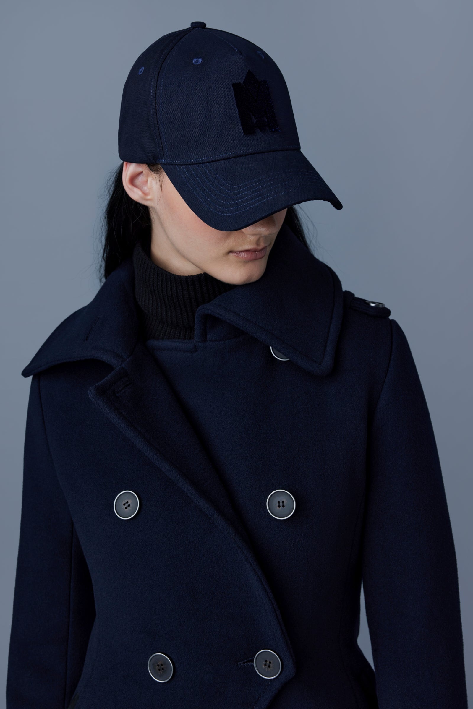 ELODIE double face wool tailored coat - 5