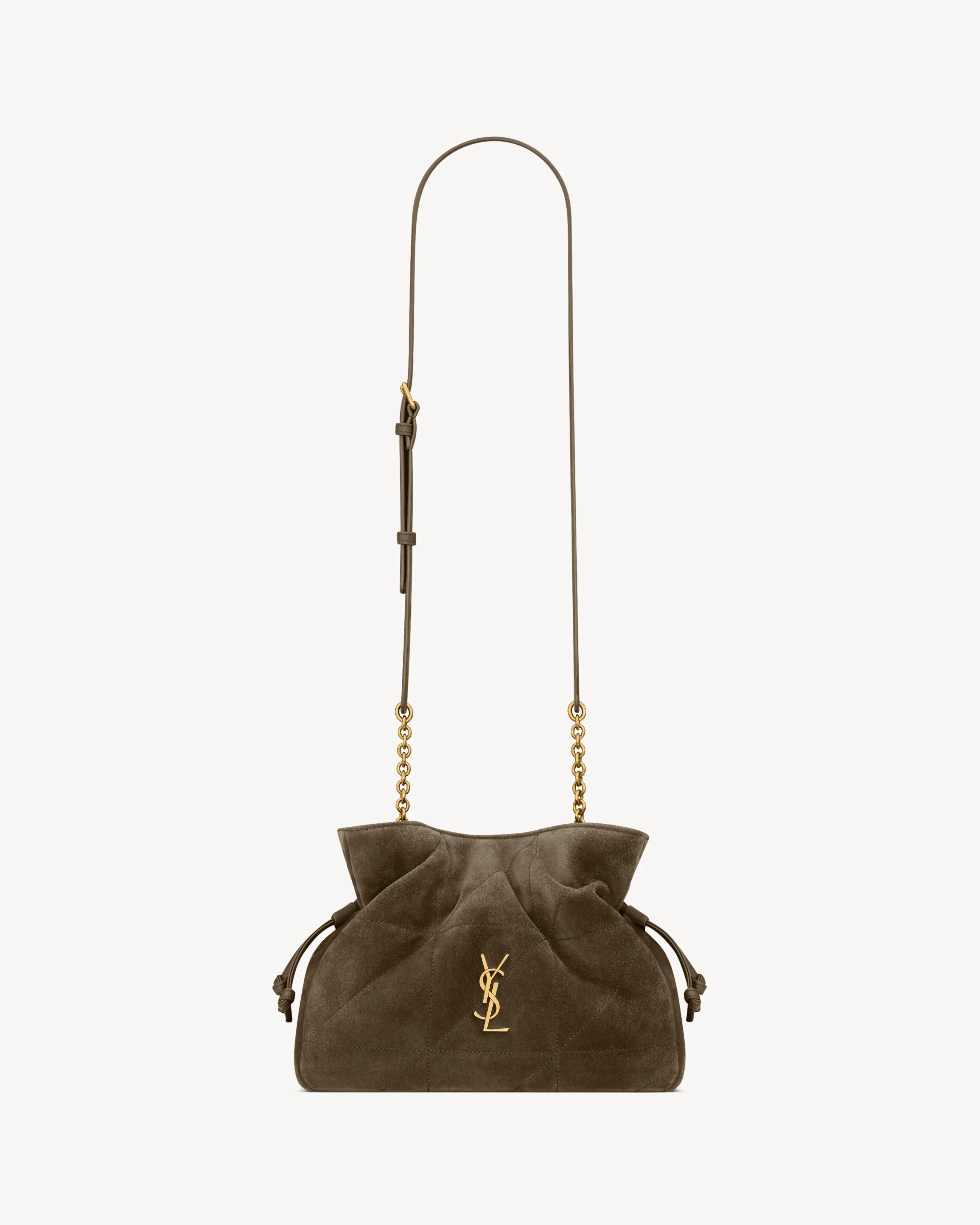 JAMIE SHOULDER POUCH IN SUEDE - 1