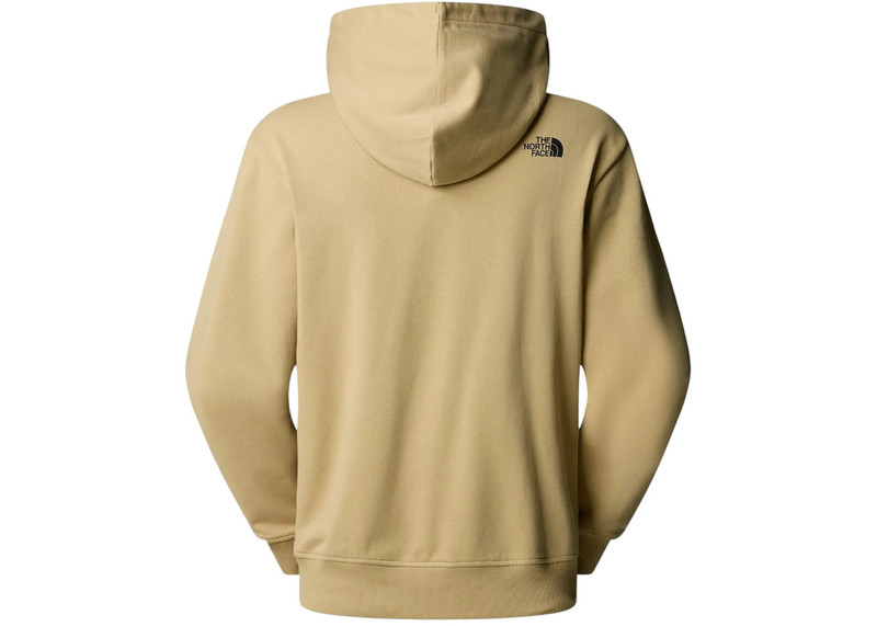 The North Face The North Face Mountain Logo Relaxed Hooded Hoodie Khaki Stone outlook