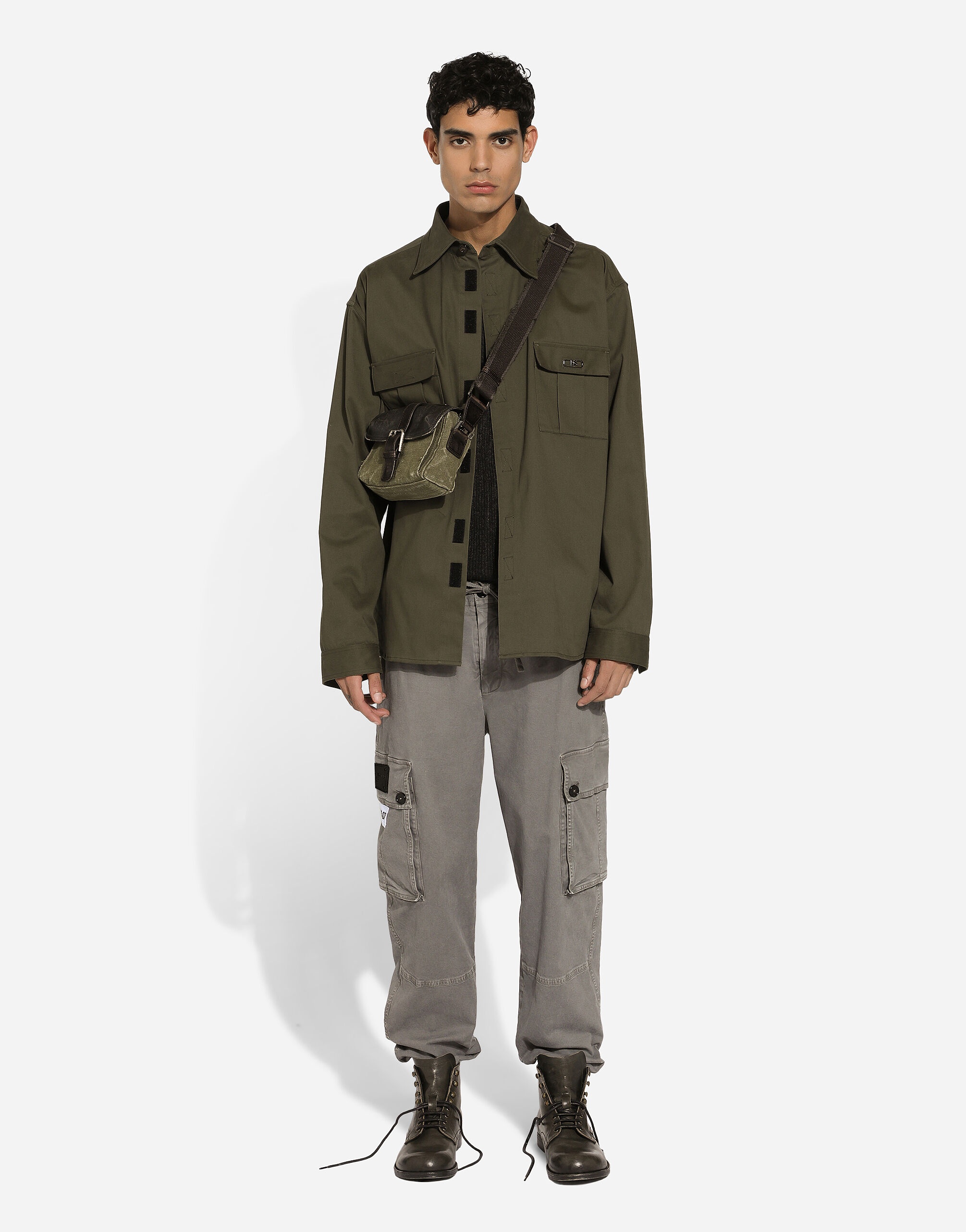 Cotton cargo pants - 2