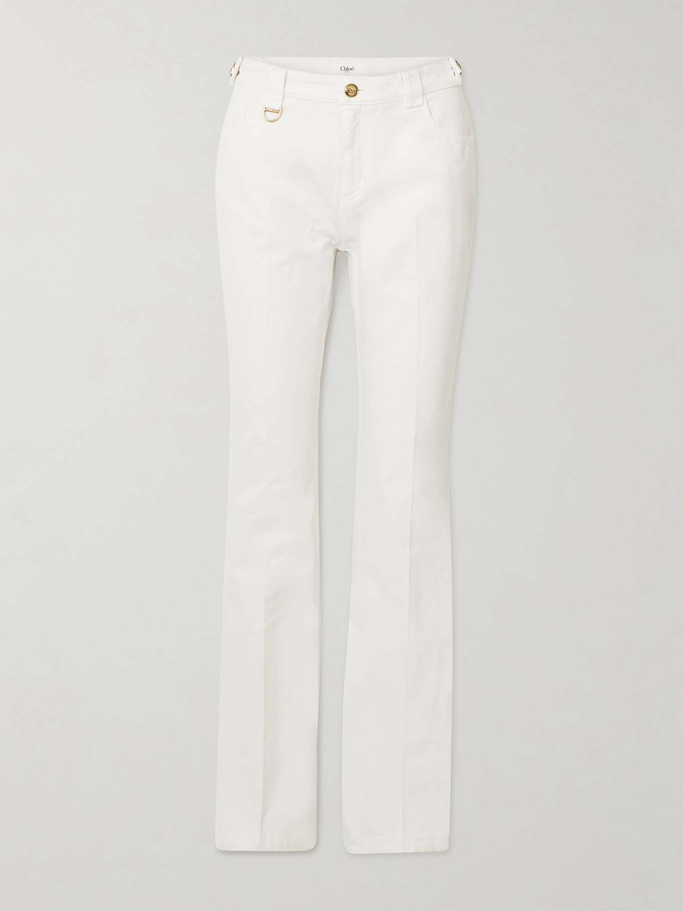 【関税&送料込】Chloe Jeans White Chloé High Rise Wide Leg Jeans In Denim | Chloé US