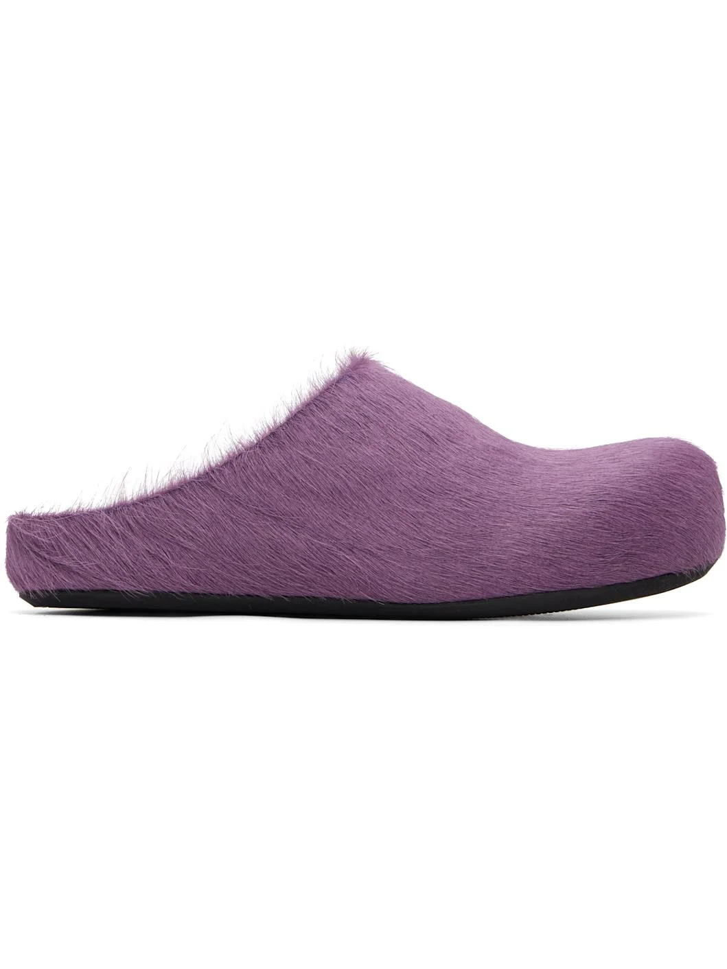 Purple Fussbett Sabot Slip-on Loafers - 1