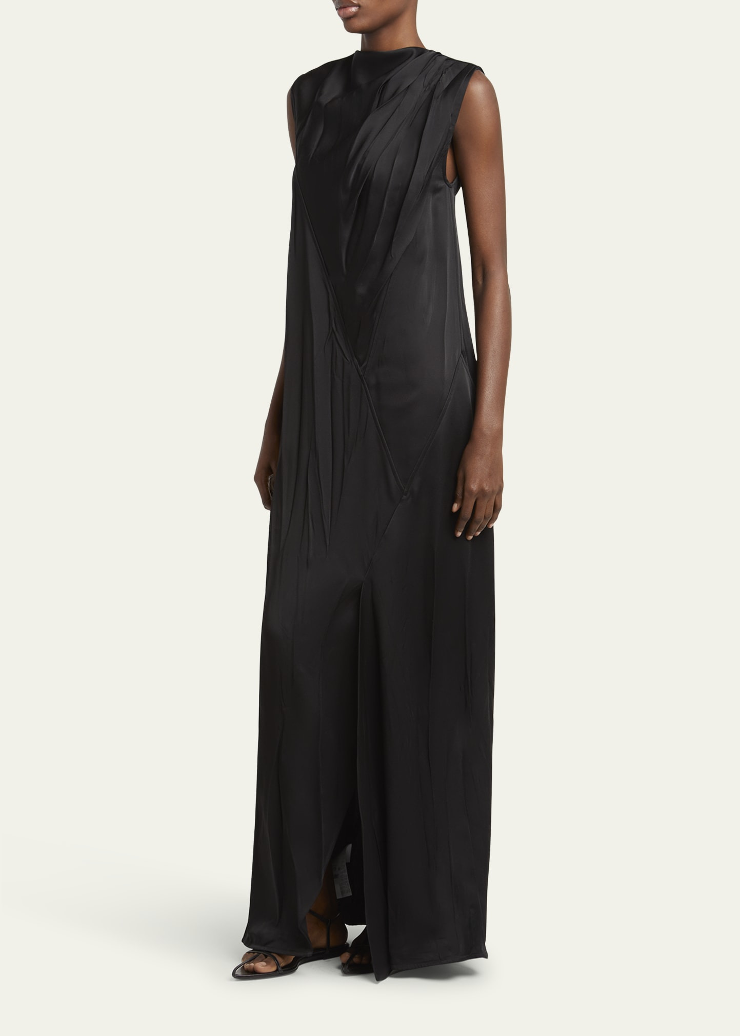 Column Spiral Cut Dress - 4