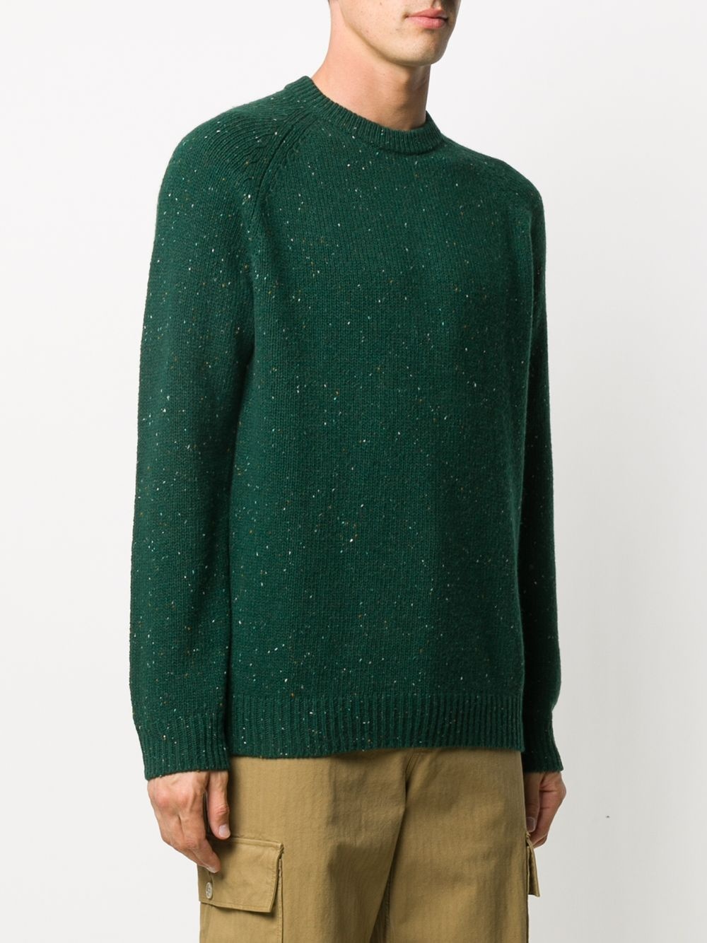 Anglistic flecked jumper - 3