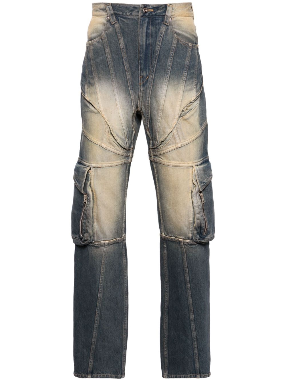 Corset cargo jeans - 1