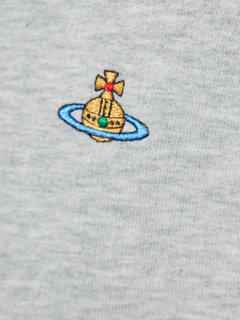 Orb-embroidered hoodie - 5