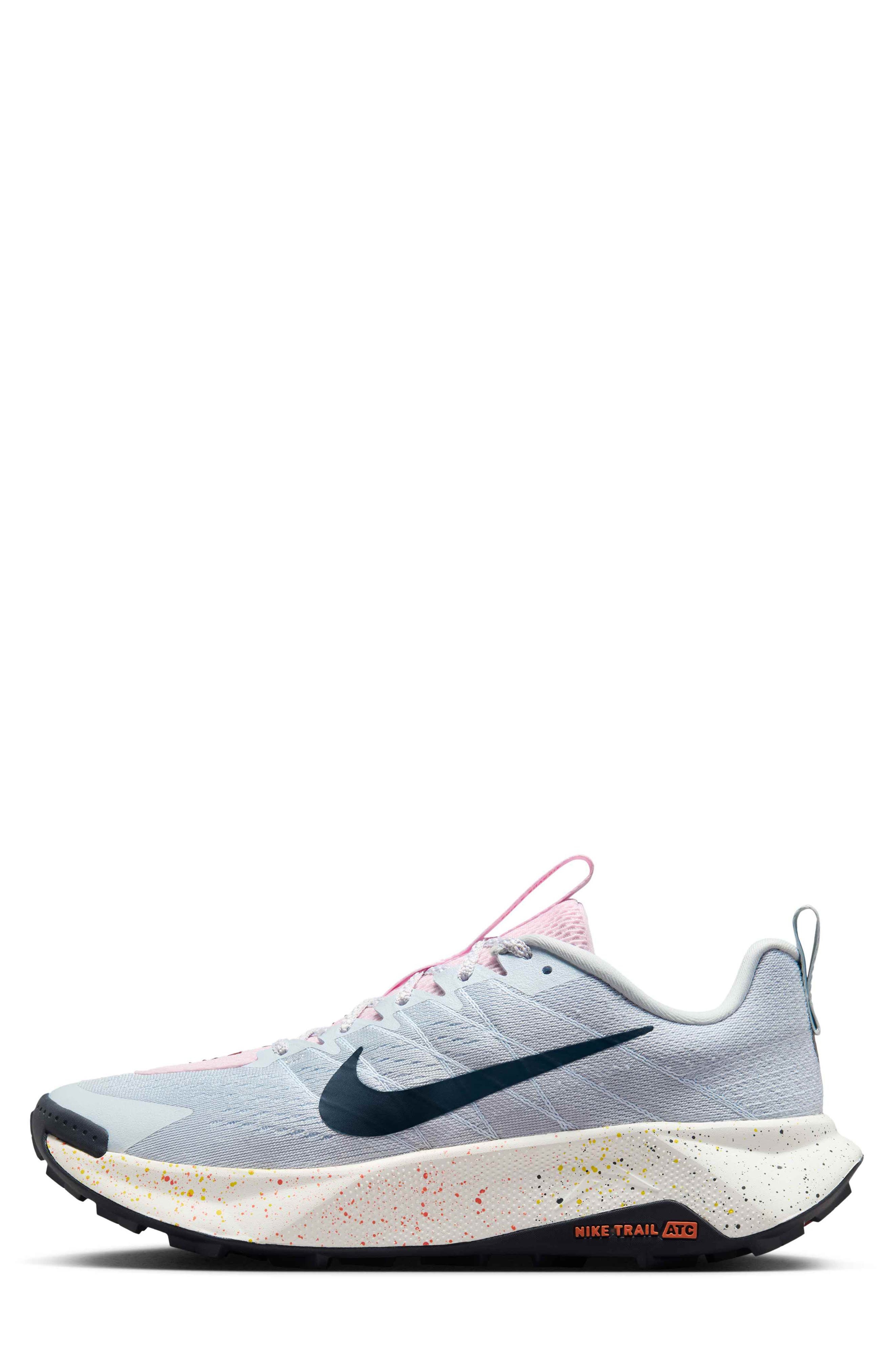 Nike ReactX Wildhorse 10 Trail Running Shoe in Pure Platinum/Football Grey at Nordstrom - 2