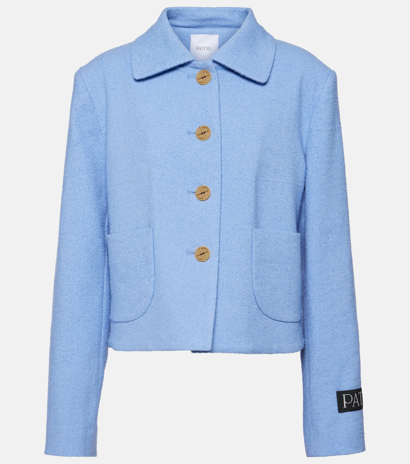 Cotton and linen-blend jacket - 1