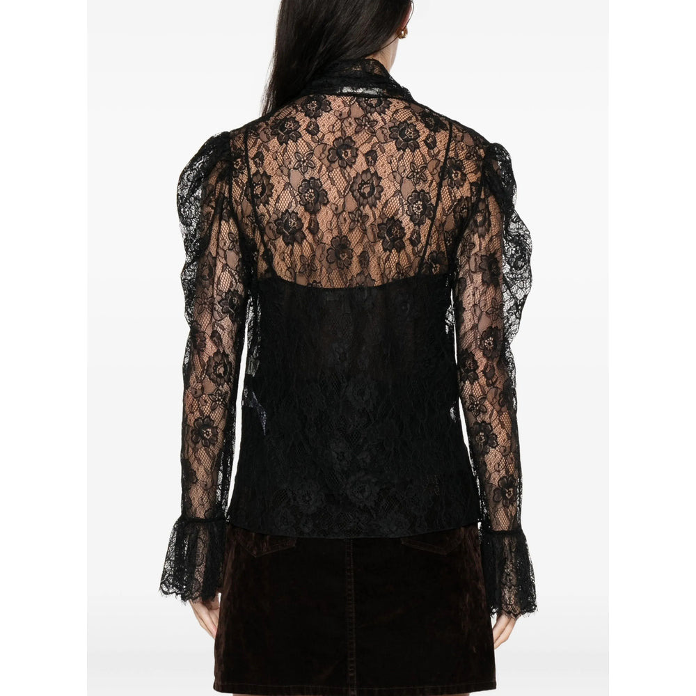 Chloé Black Tops - Blouses Women - 5