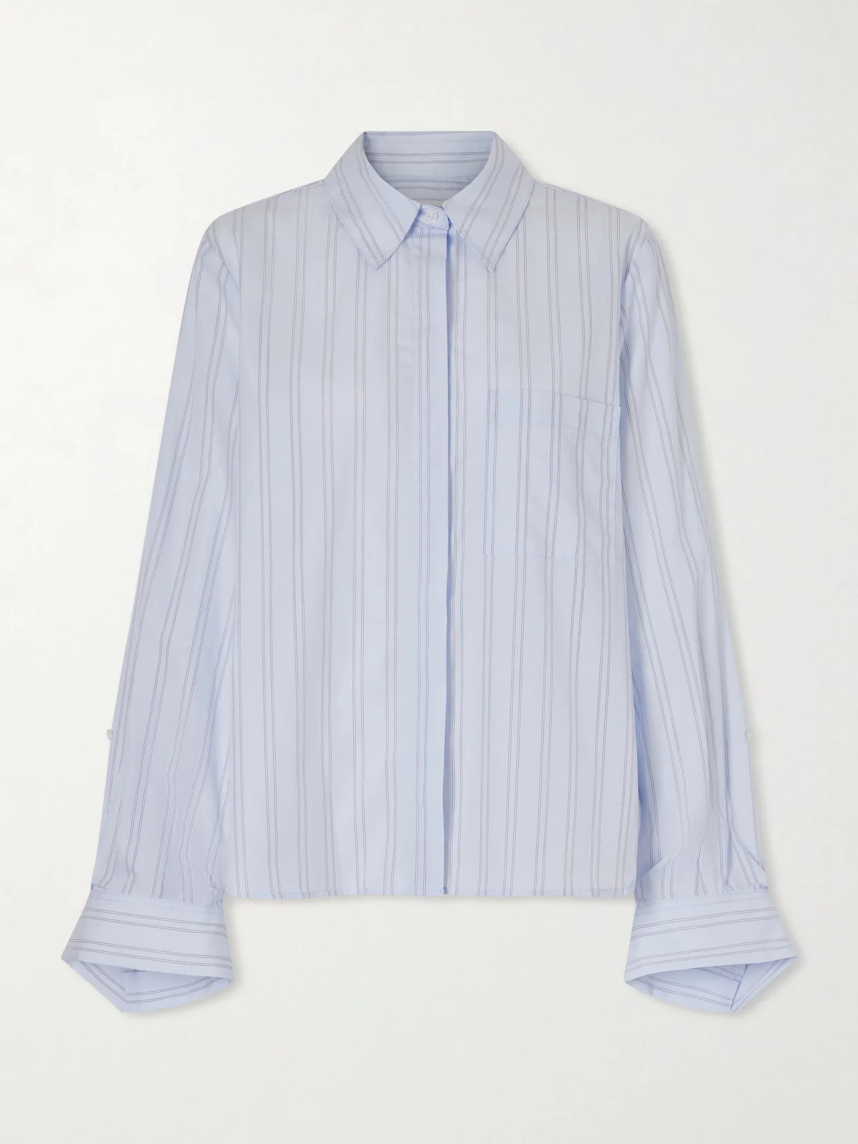 Striped Cotton Shirt - 1