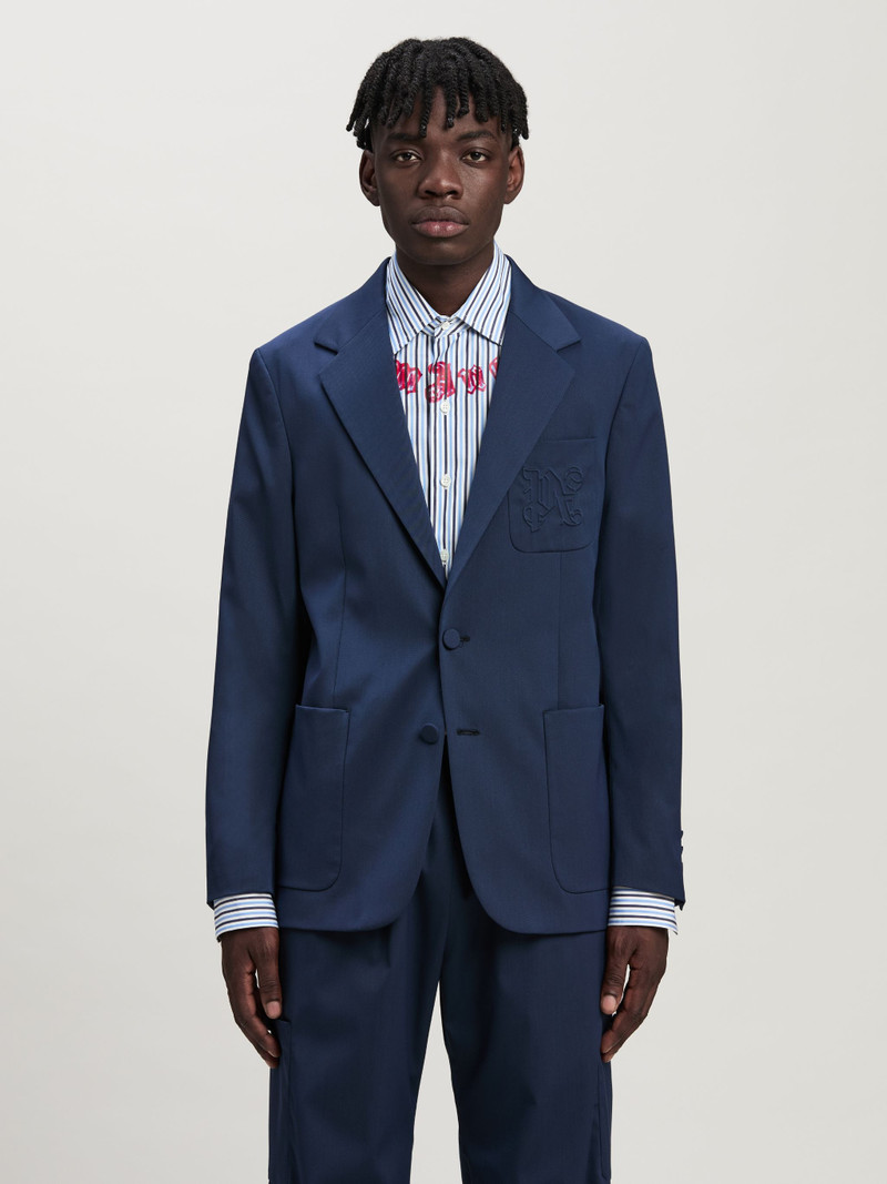 Monogram Pocket Blazer 3