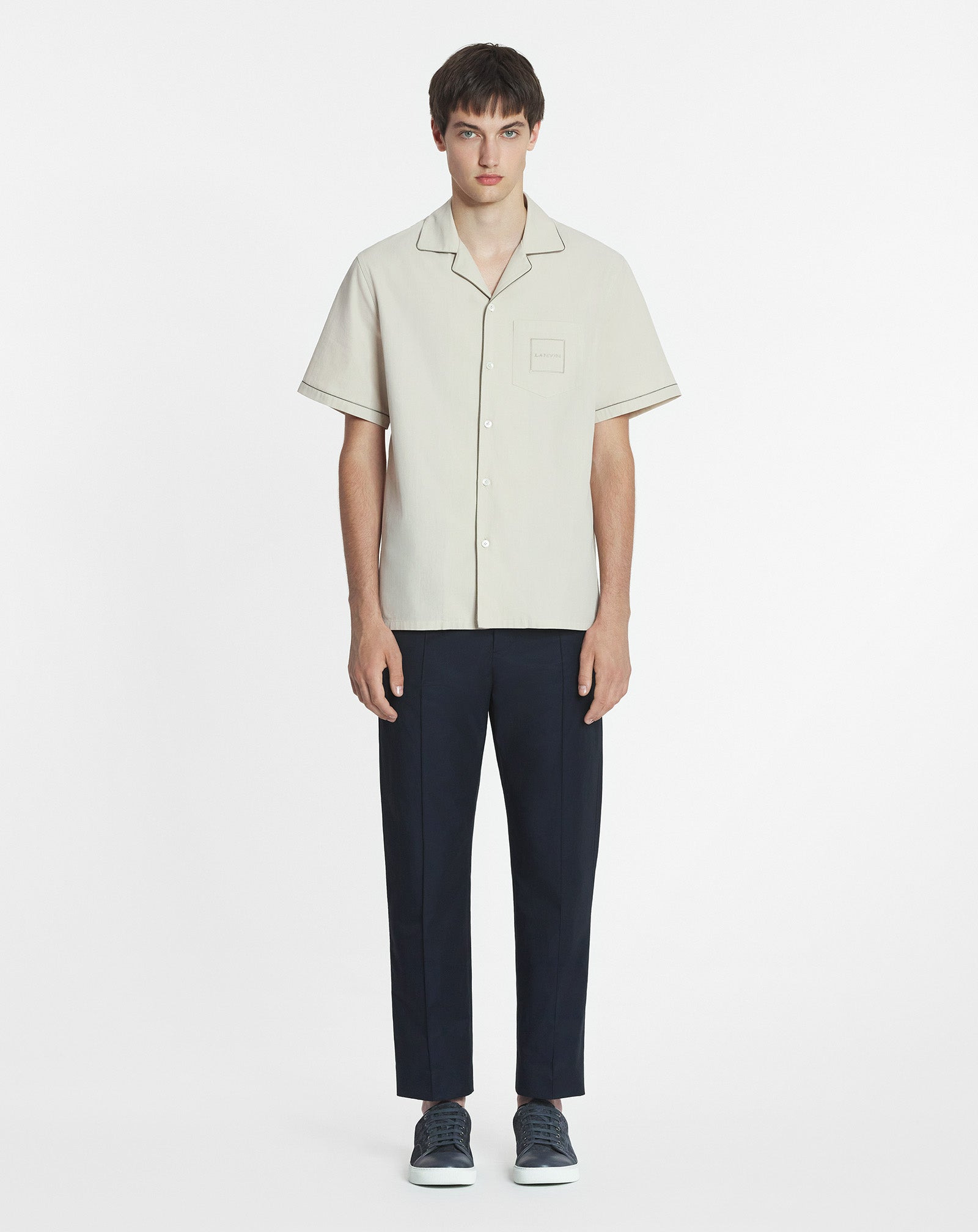 FLUID COTTON BOWLING SHIRT - 2