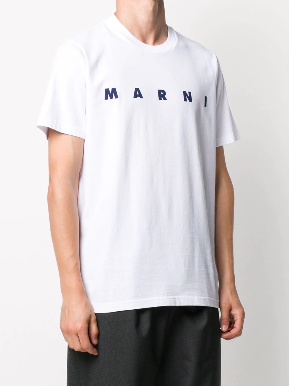 logo print T-shirt - 3