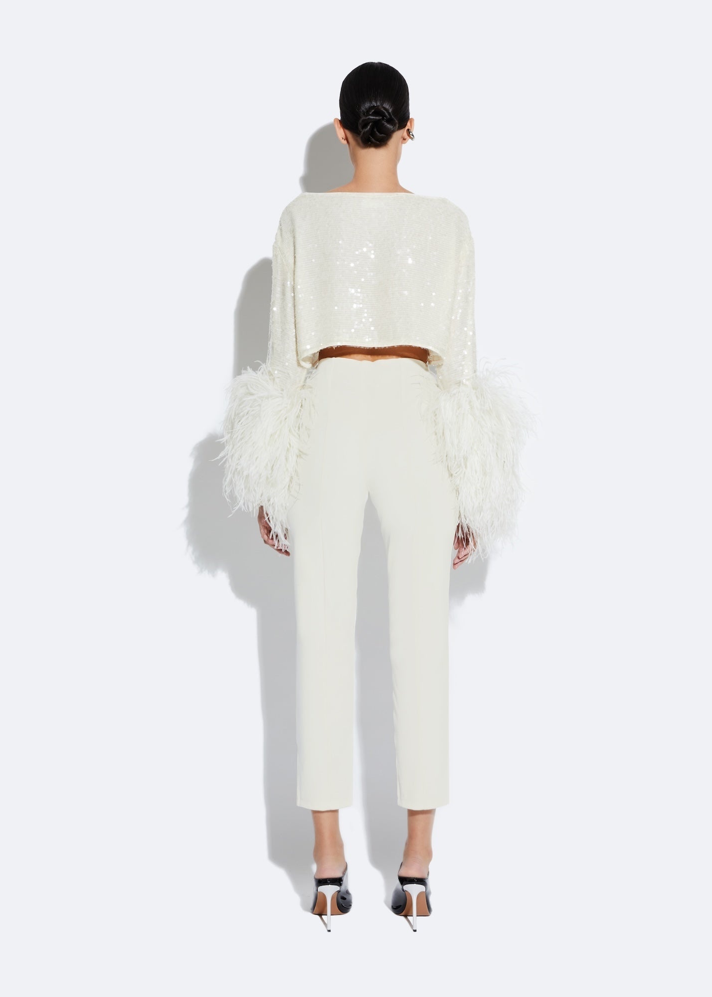 Scuba Fitted Cropped Pant - 3