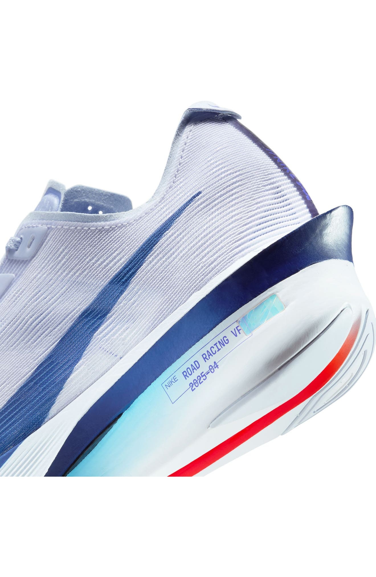 Nike ZoomX Vaporfly Next 4 Racing Shoe in Ghost/Blue/Persian Violet at Nordstrom - 7