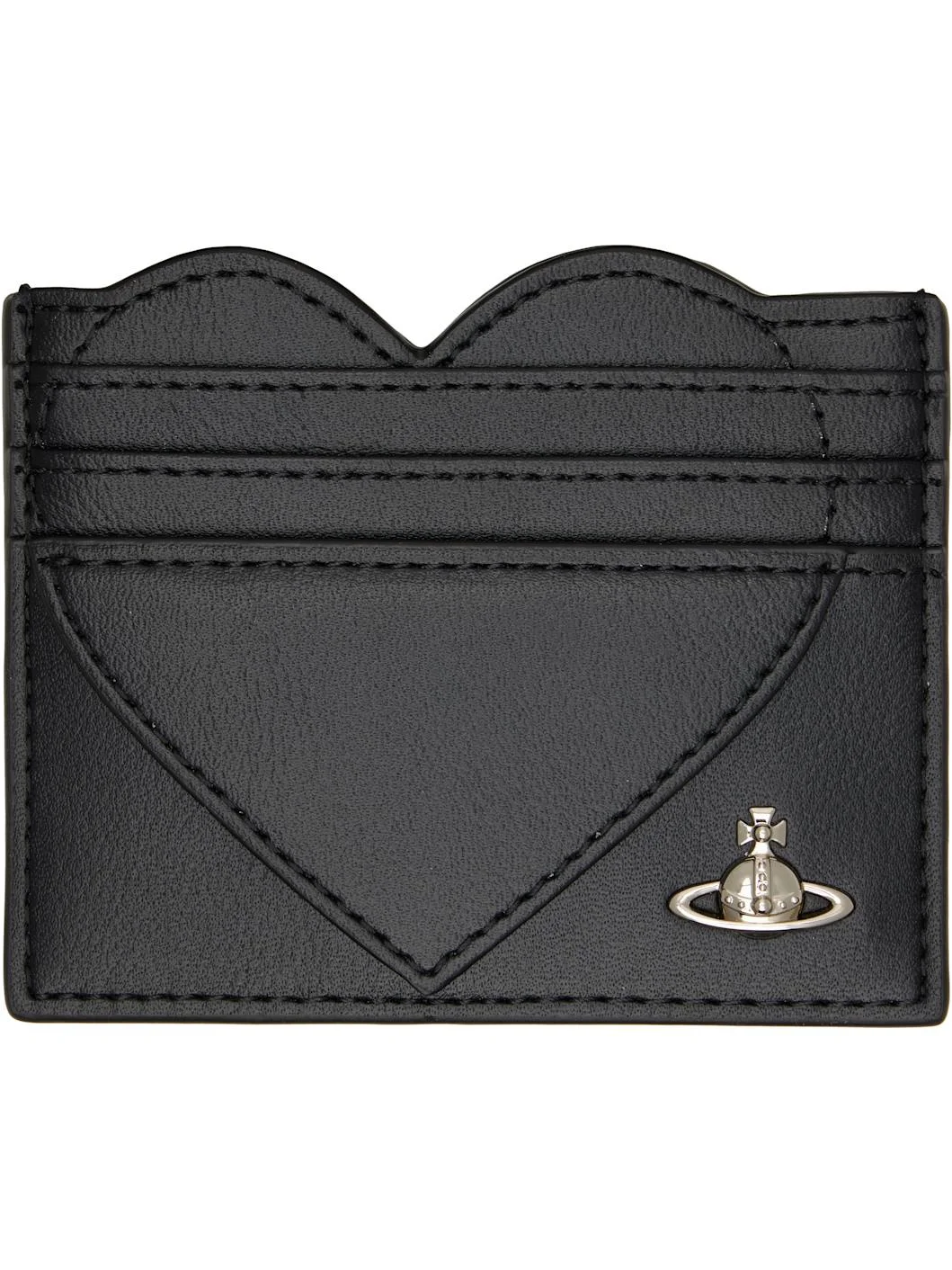 Black Heart Card Holder - 1