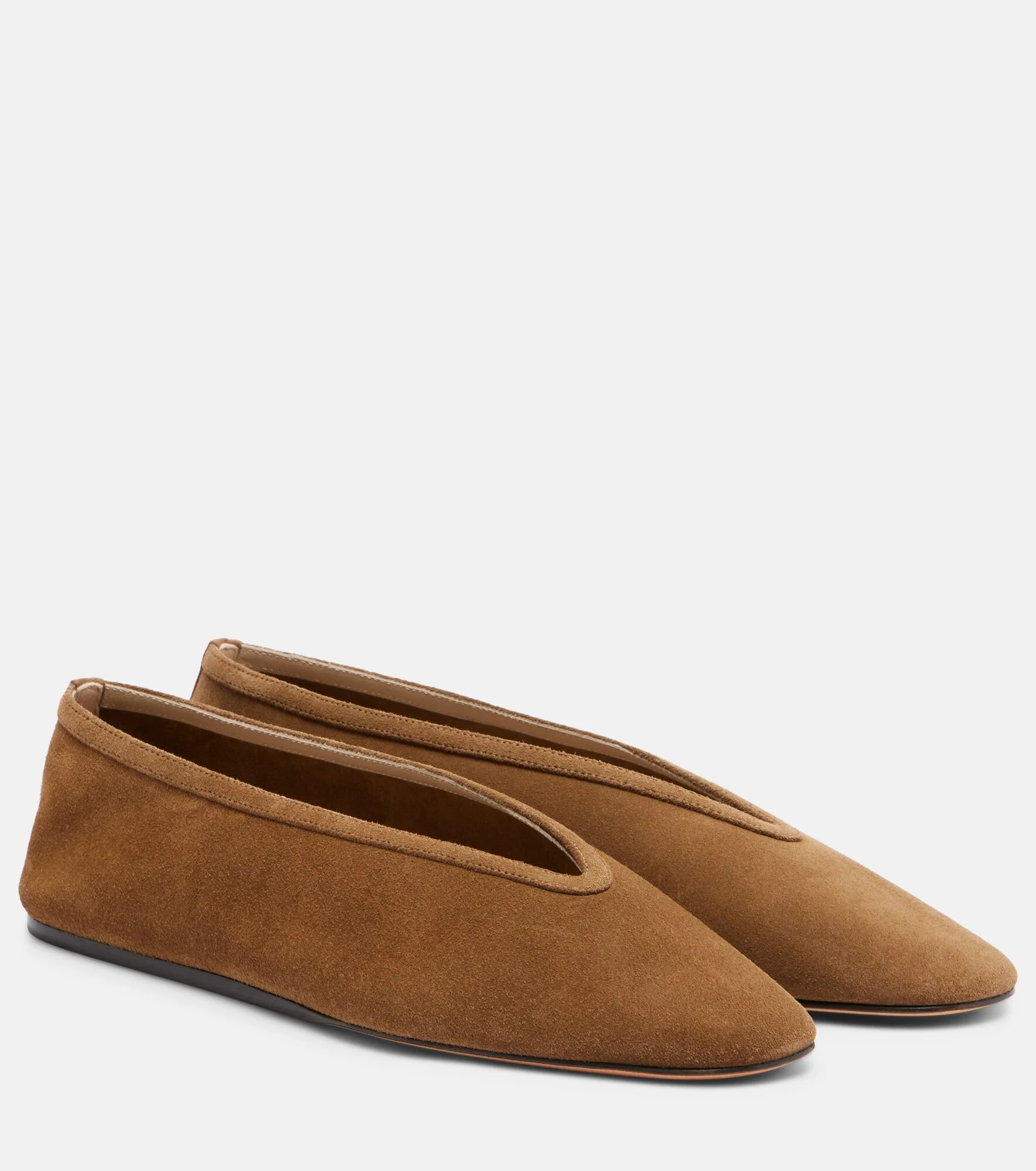 Luna suede ballet flats - 1