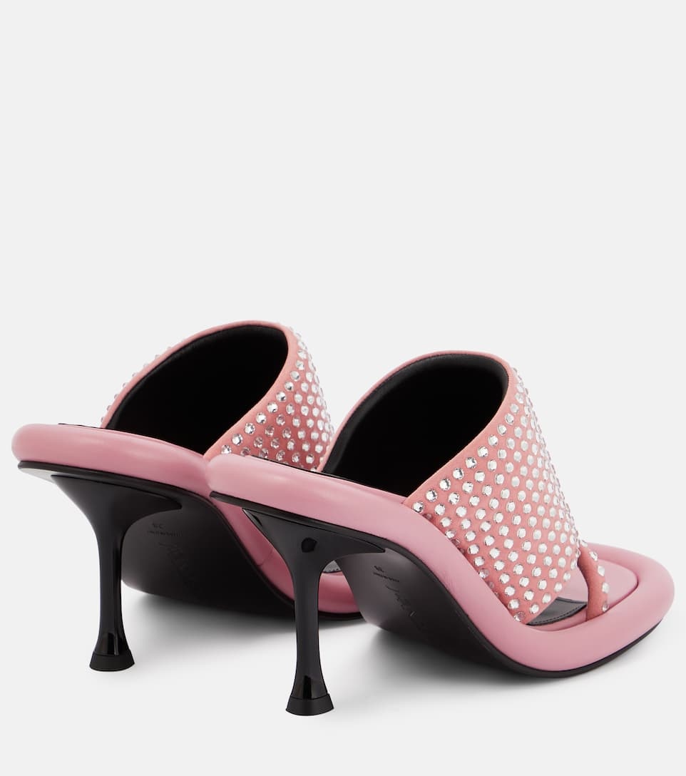 Bumper-Tube embellished mules - 3