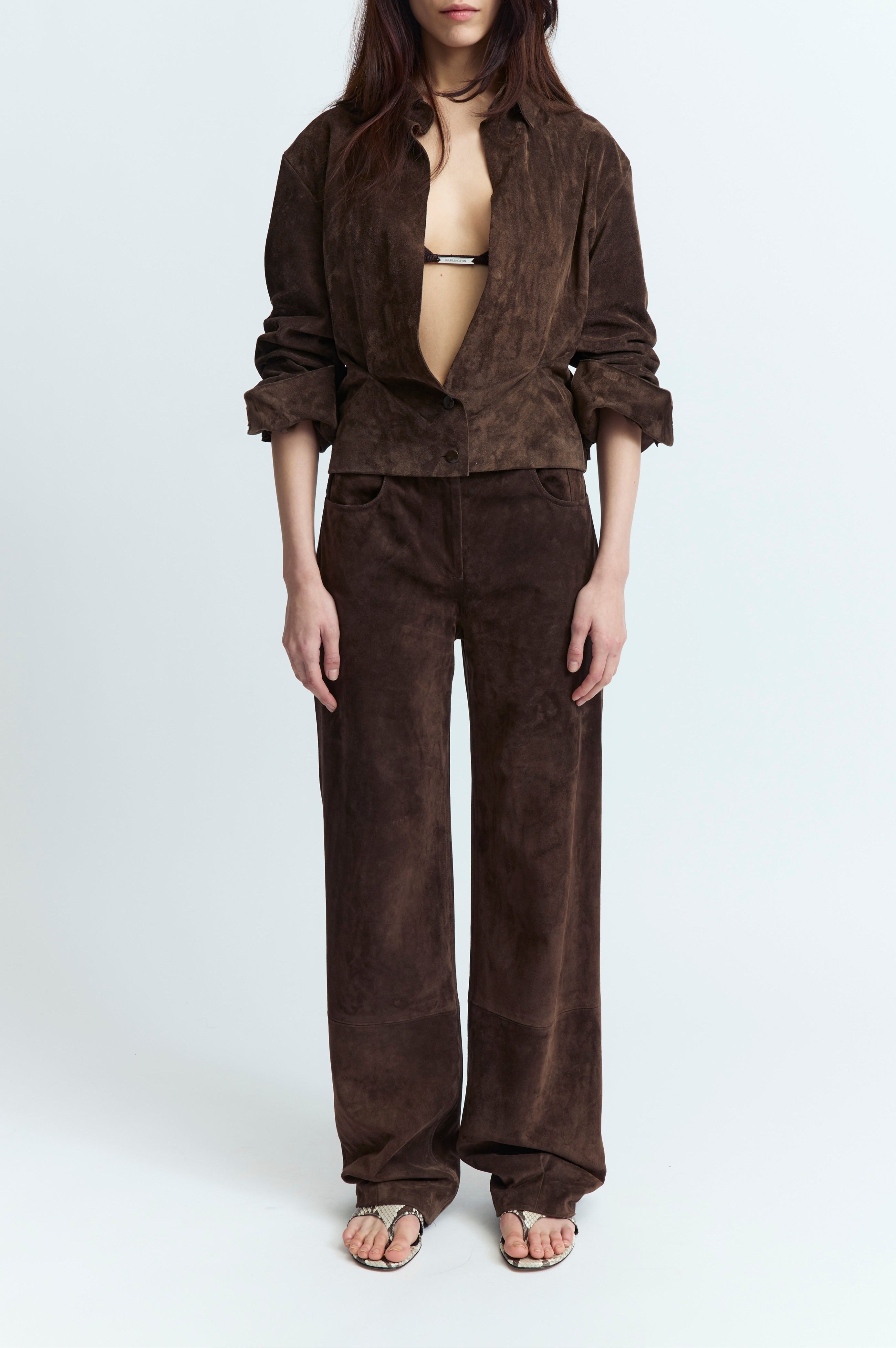 ERCO JACKET IN SUEDE - 2