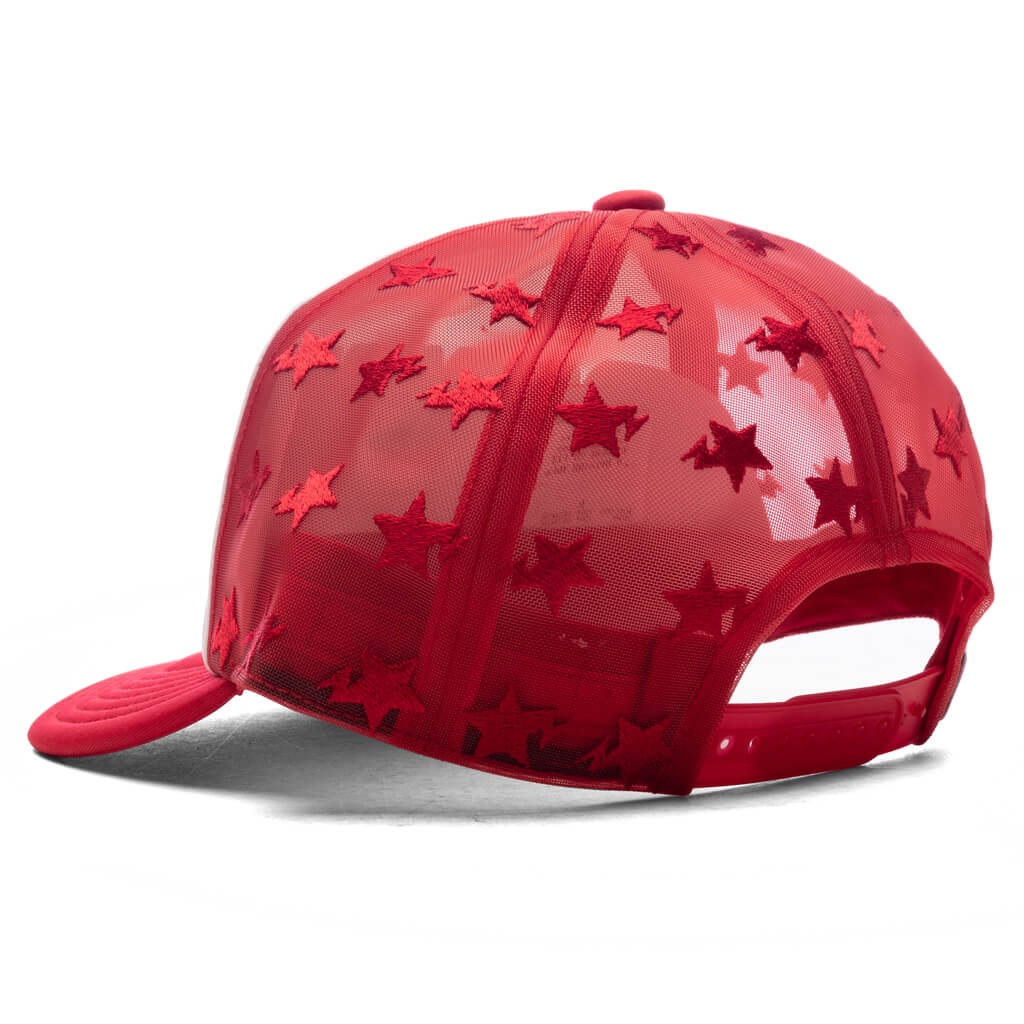 BAPE STA MESH CAP - RED - 4