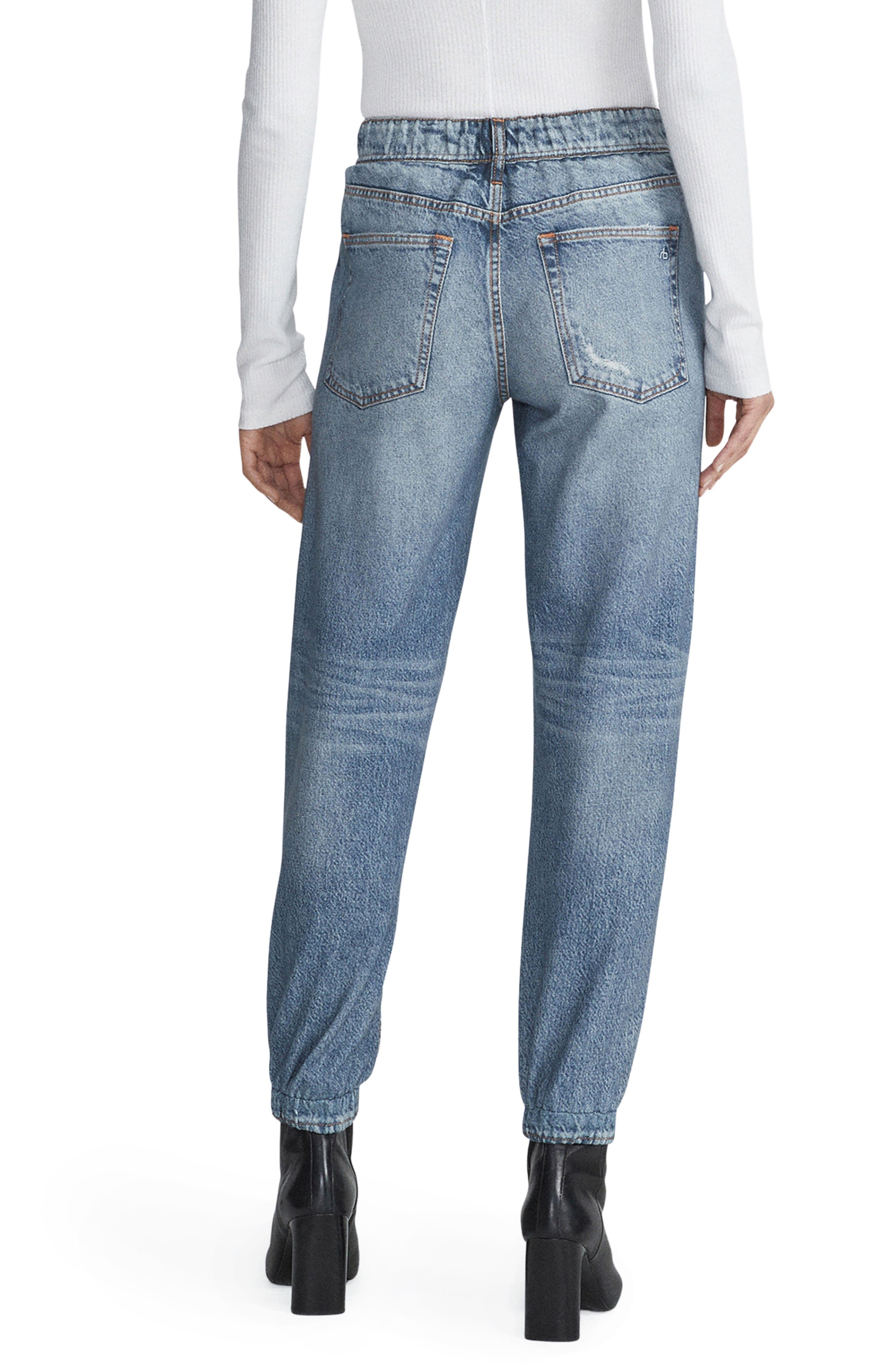 rag & bone Miramar Cotton Terry Jogger Sweatpant Jeans in Lynn at Nordstrom - 2