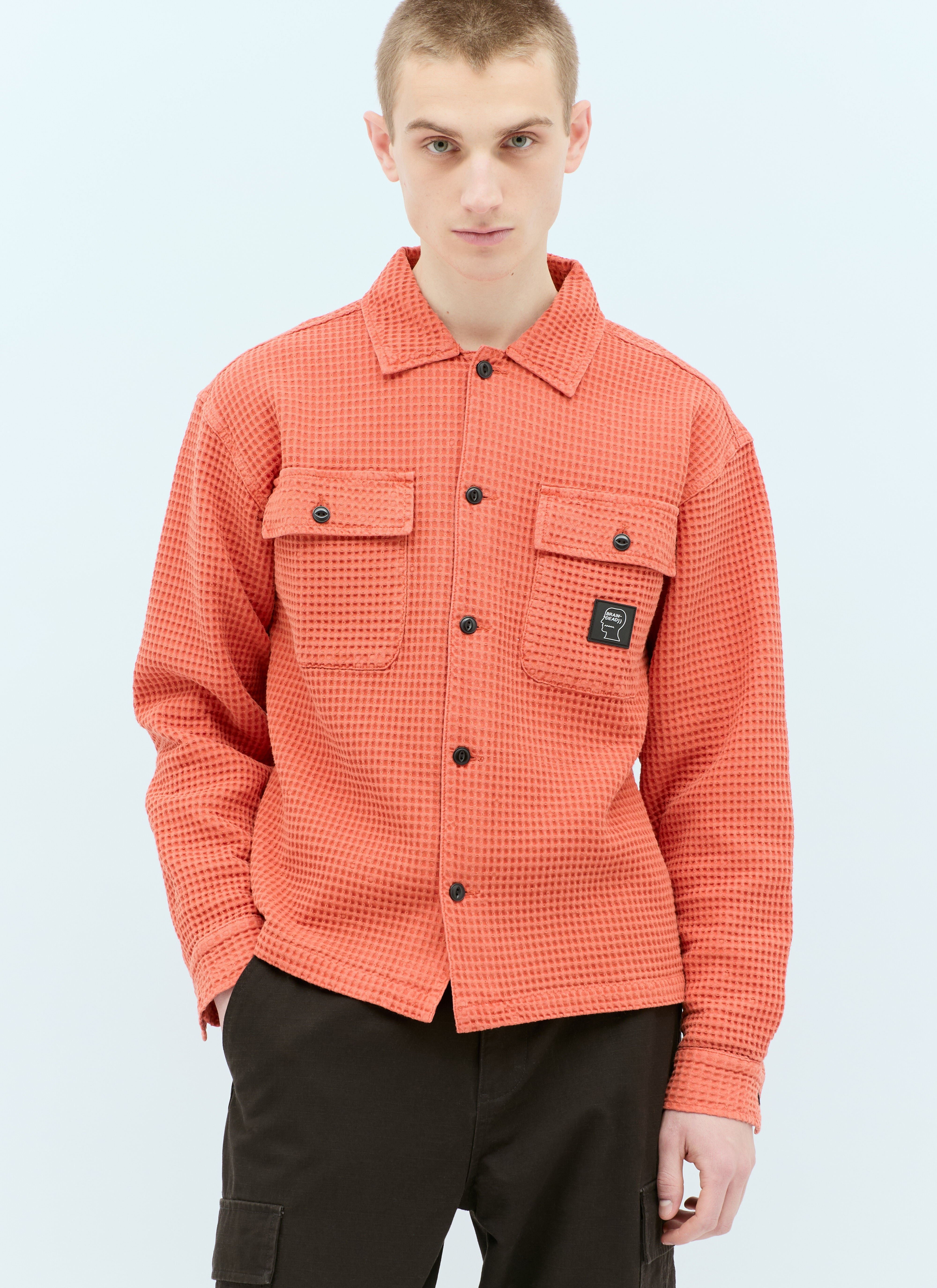 Waffle Button Shirt - 1