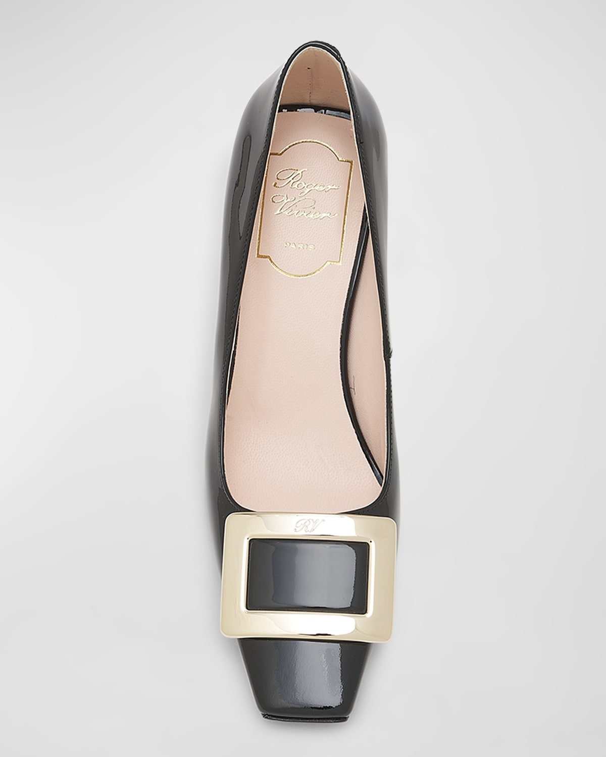 Belle Vivier 75mm Buckle Pumps - 5