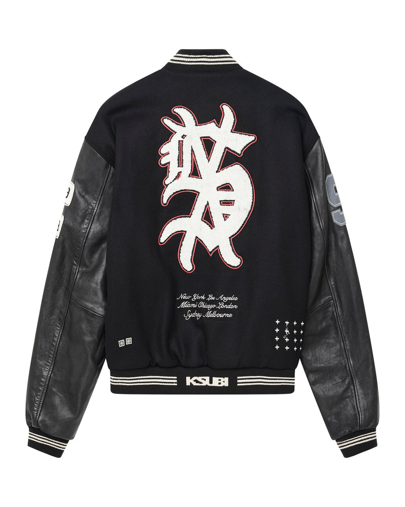 PLAYOFF VARSITY JACKET BLACK 8