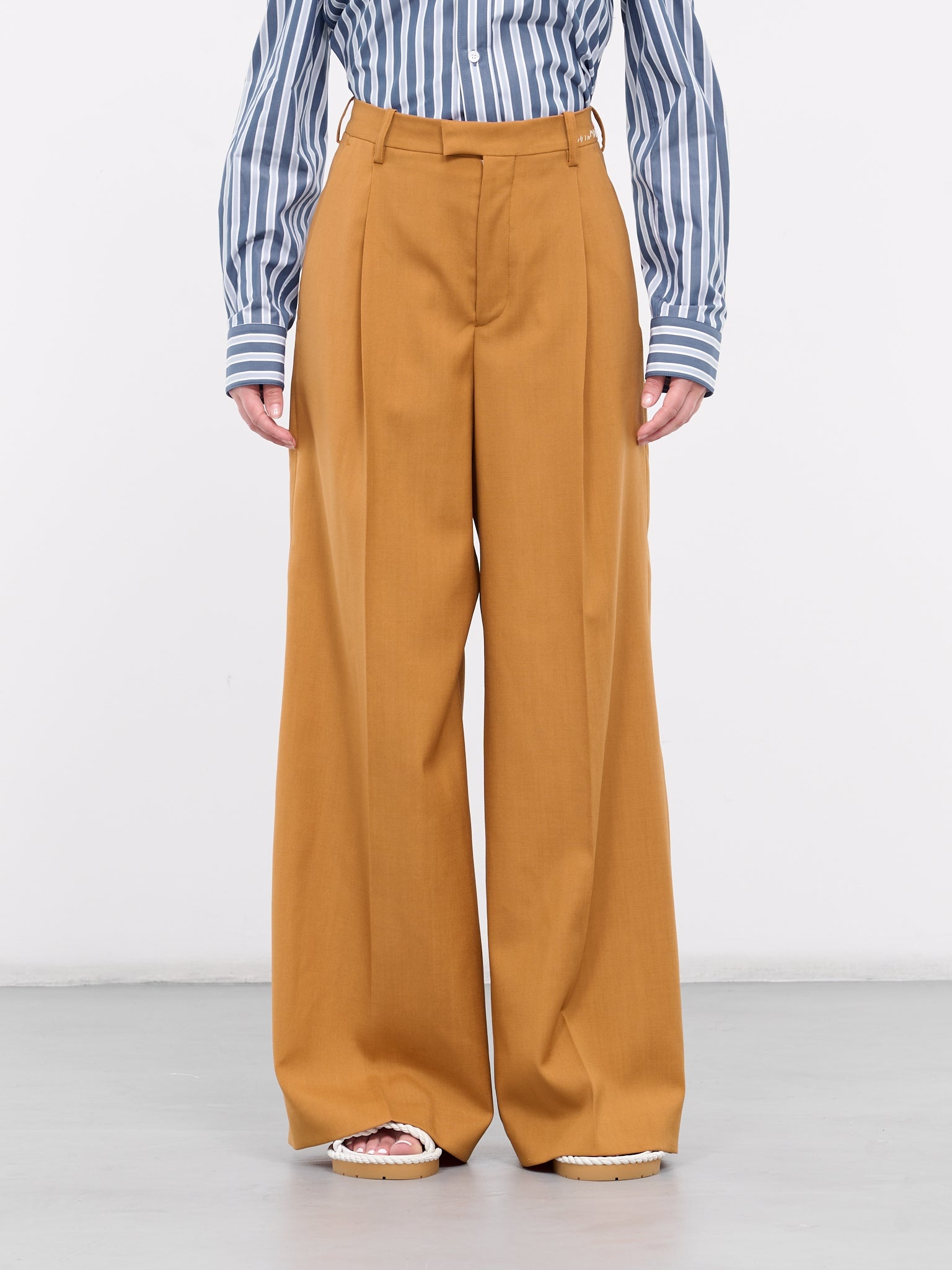 Wide Leg Trousers - 1